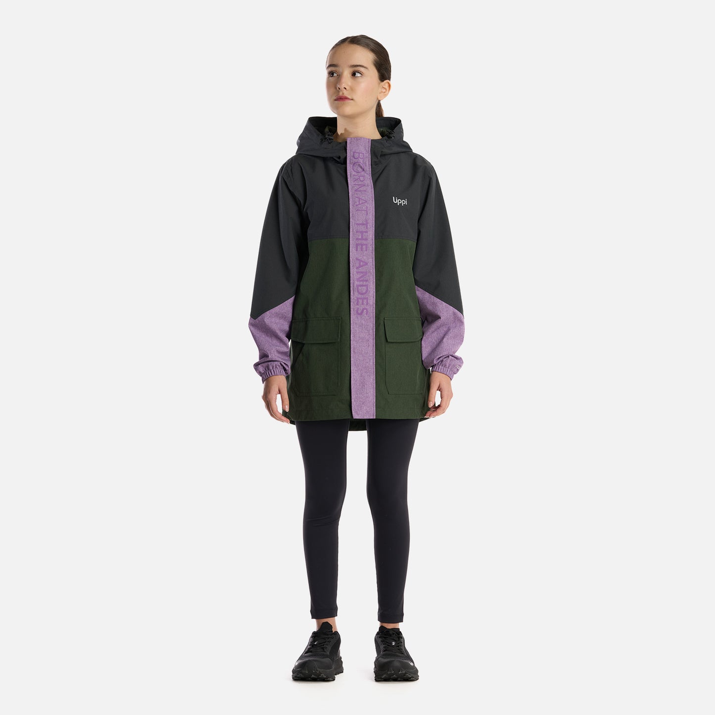 Chaqueta Teen Girl FirePlace B-Dry Jacket Negro Lippi