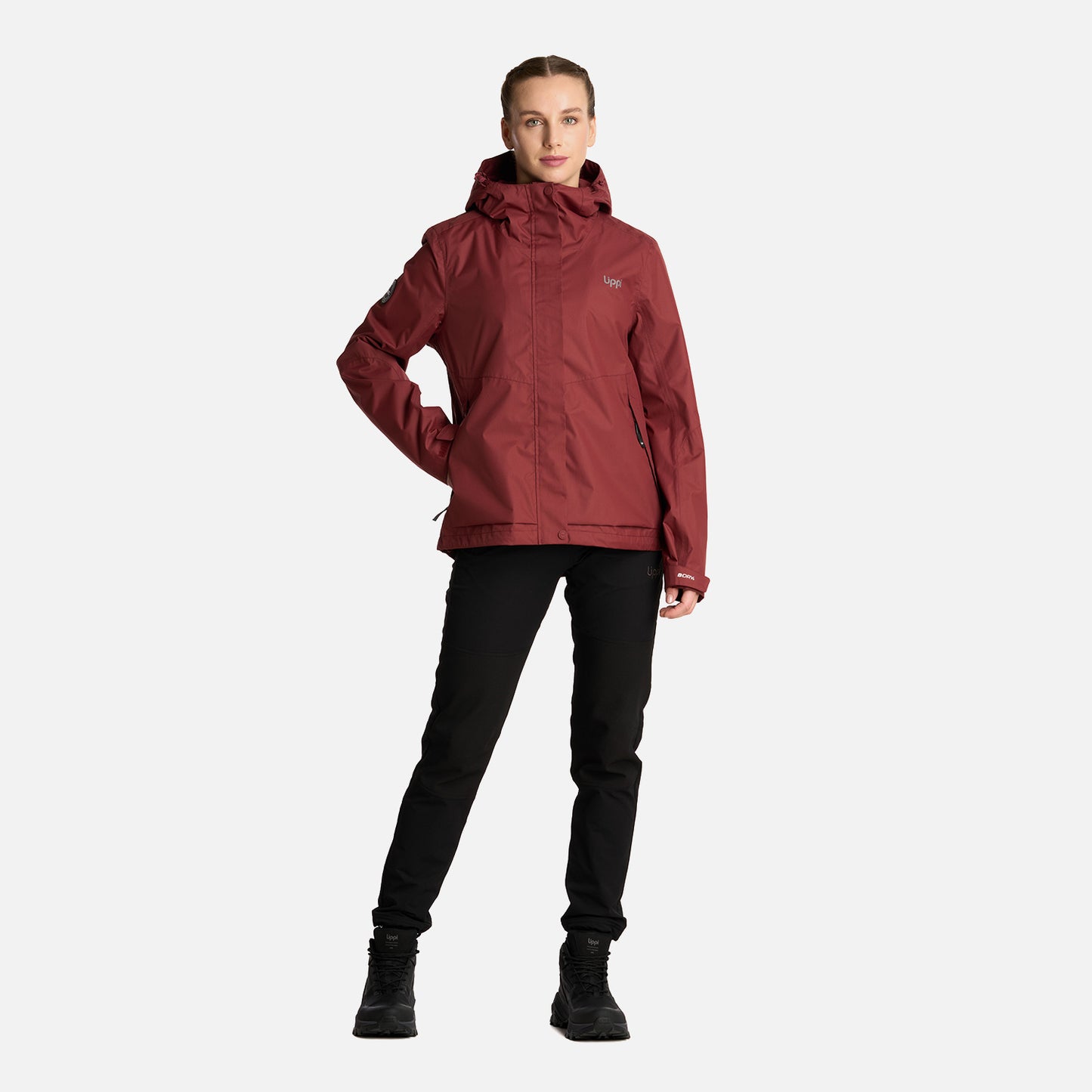 Chaqueta Mujer Blizzard B-Dry Hoody Jacket Burdeo Lippi