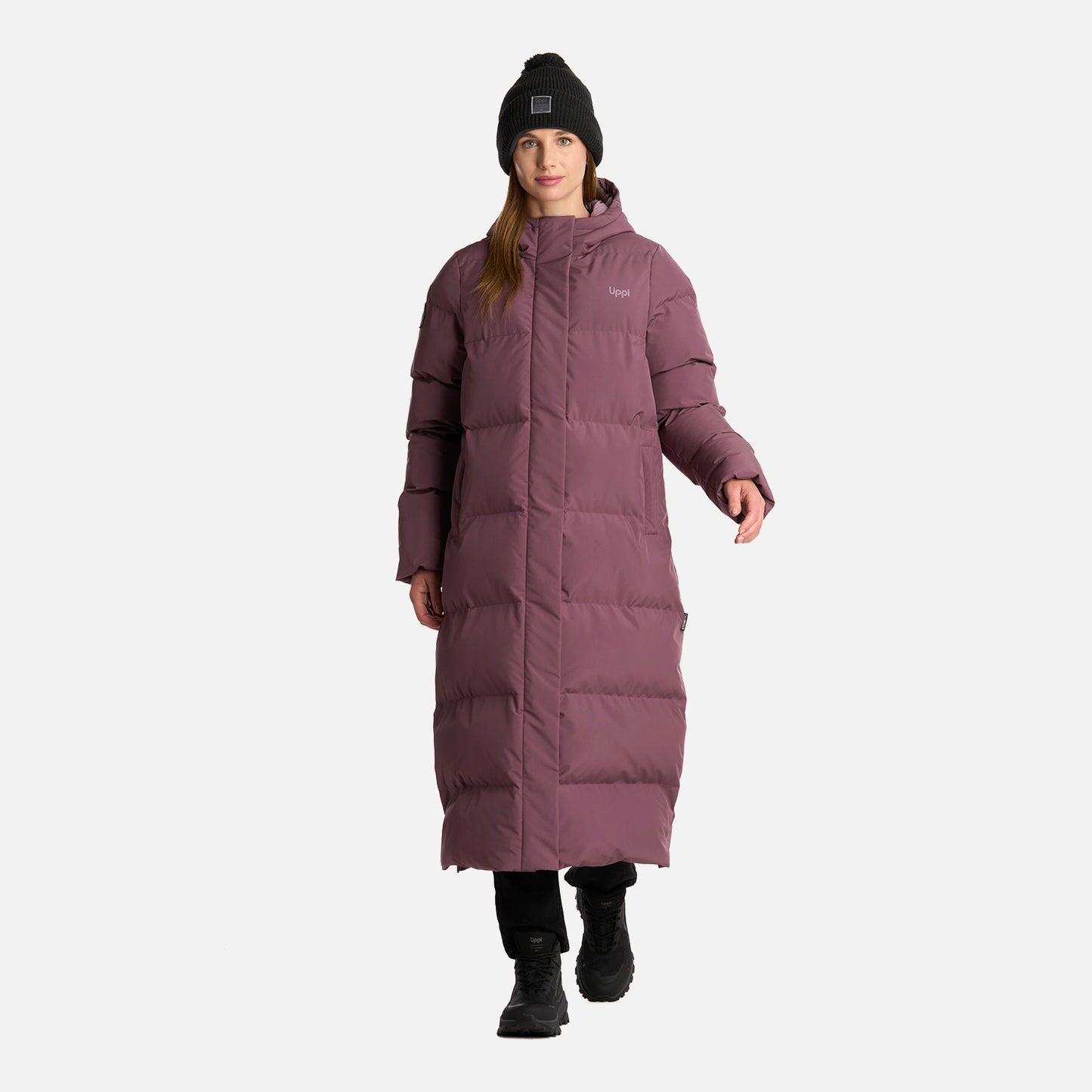 Chaqueta Mujer Long And Warm Steam-Pro Hoody Jacket Morado Lippi