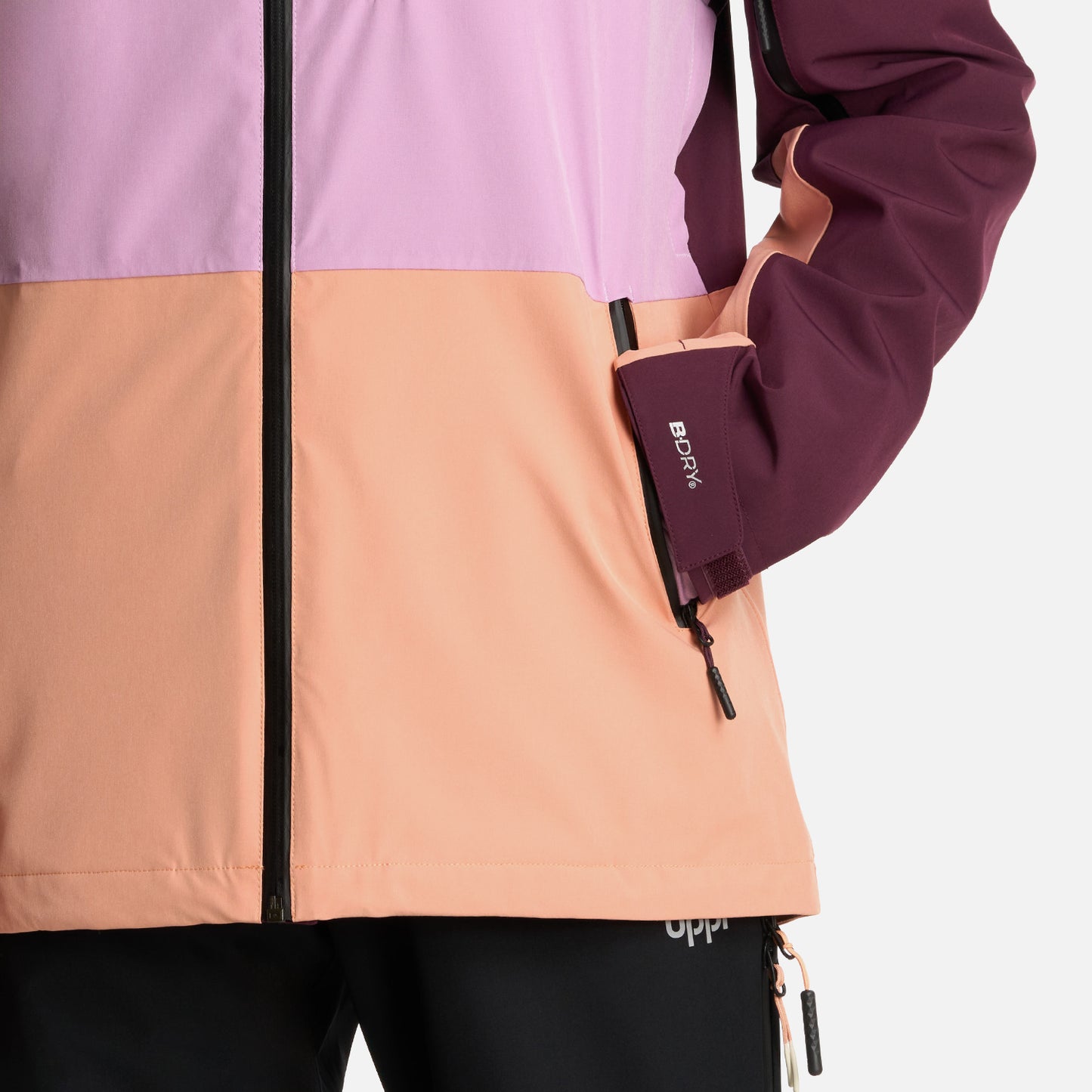 Chaqueta Mujer Sierra Nevada B-Dry Light Hoody Jacket Vino Lippi