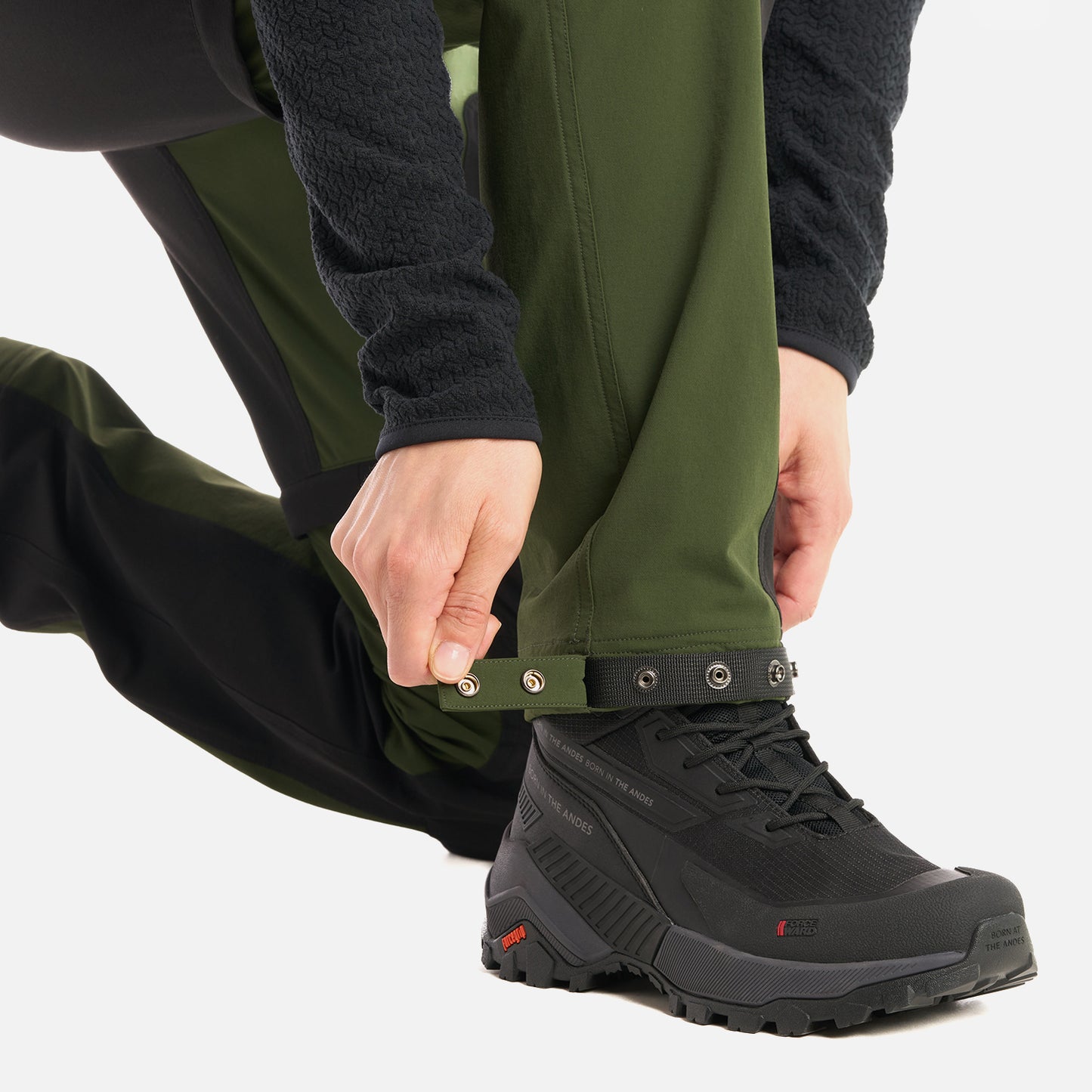 Pantalón Mujer Wollaston Mix-2 Pants Verde Militar Lippi