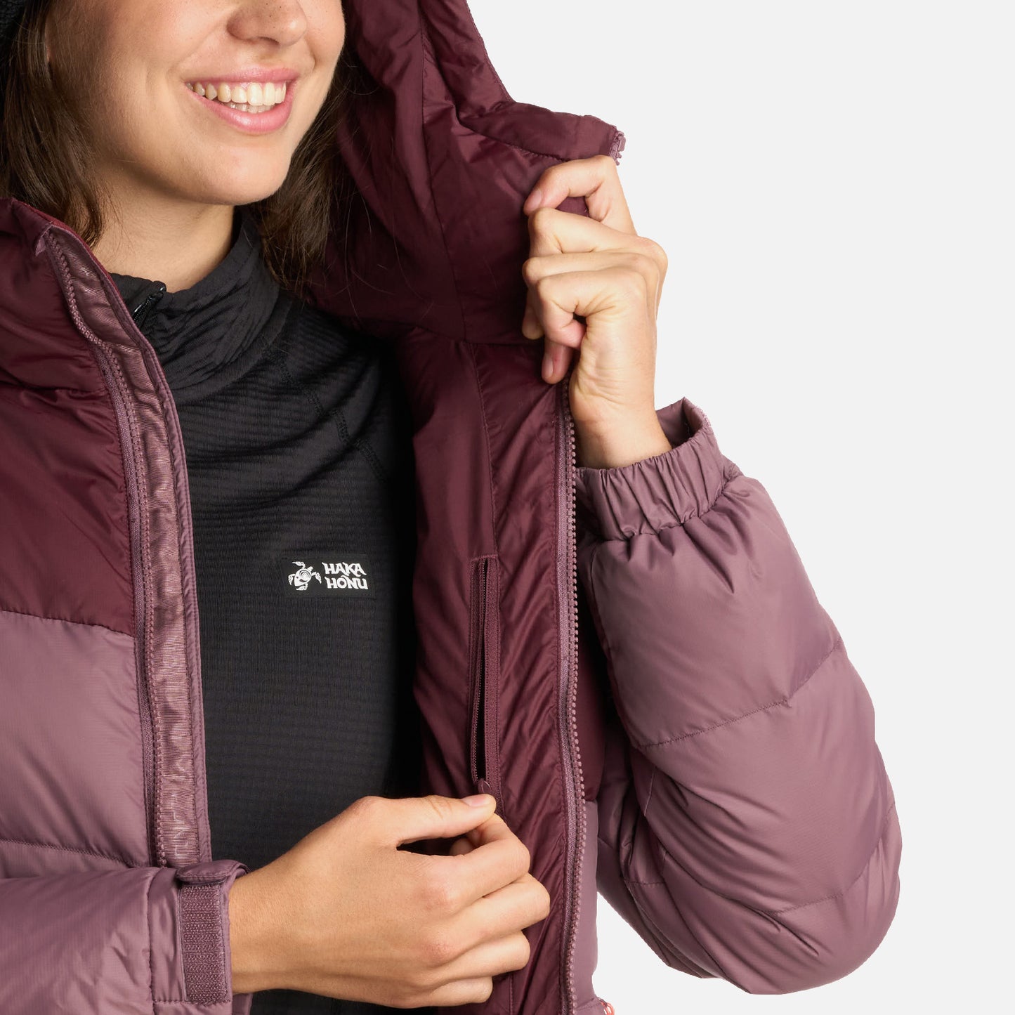 Chaqueta Mujer Campo Base Burdeo Haka Honu