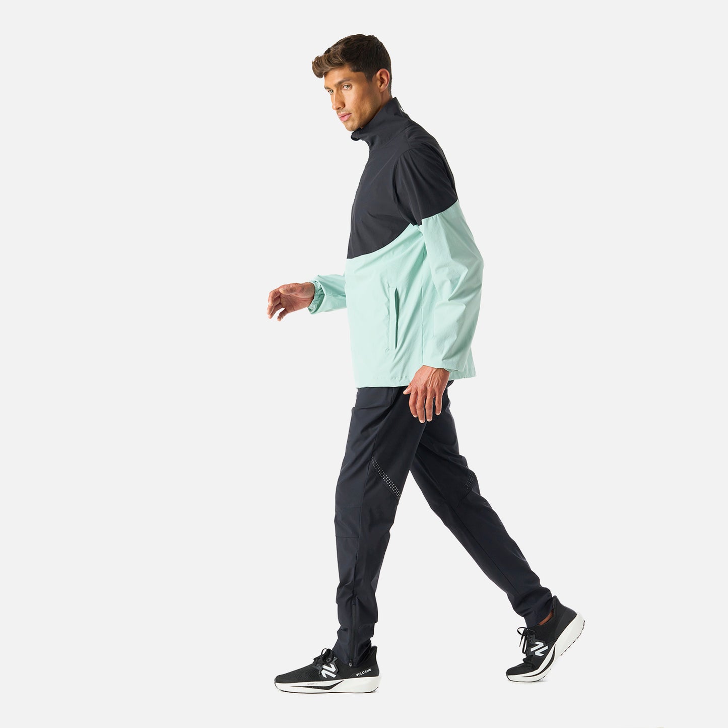 Chaqueta Hombre Tempo Full Zip Windbreaker Jacket Jade Vulcano