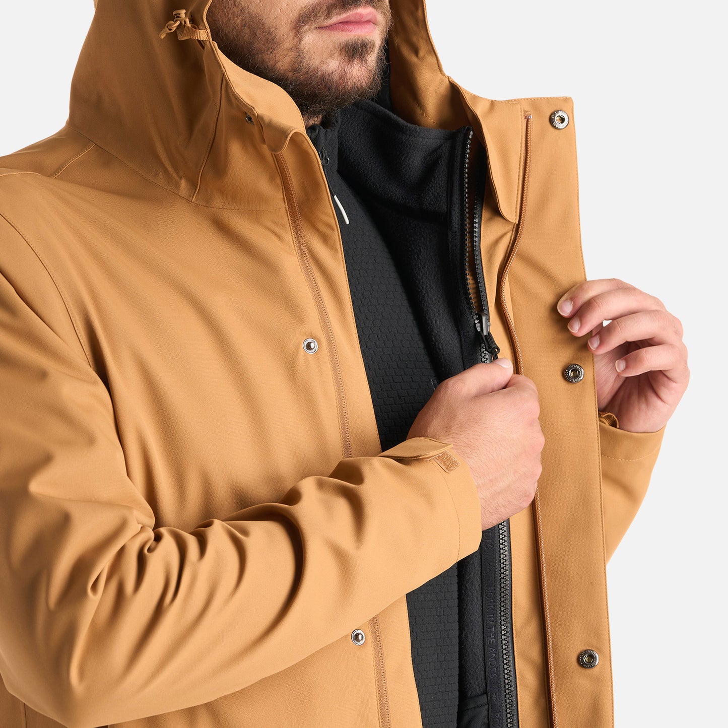 Chaqueta Hombre Nexus Fusion-3 B-Dry Jacket Cafe Claro Lippi