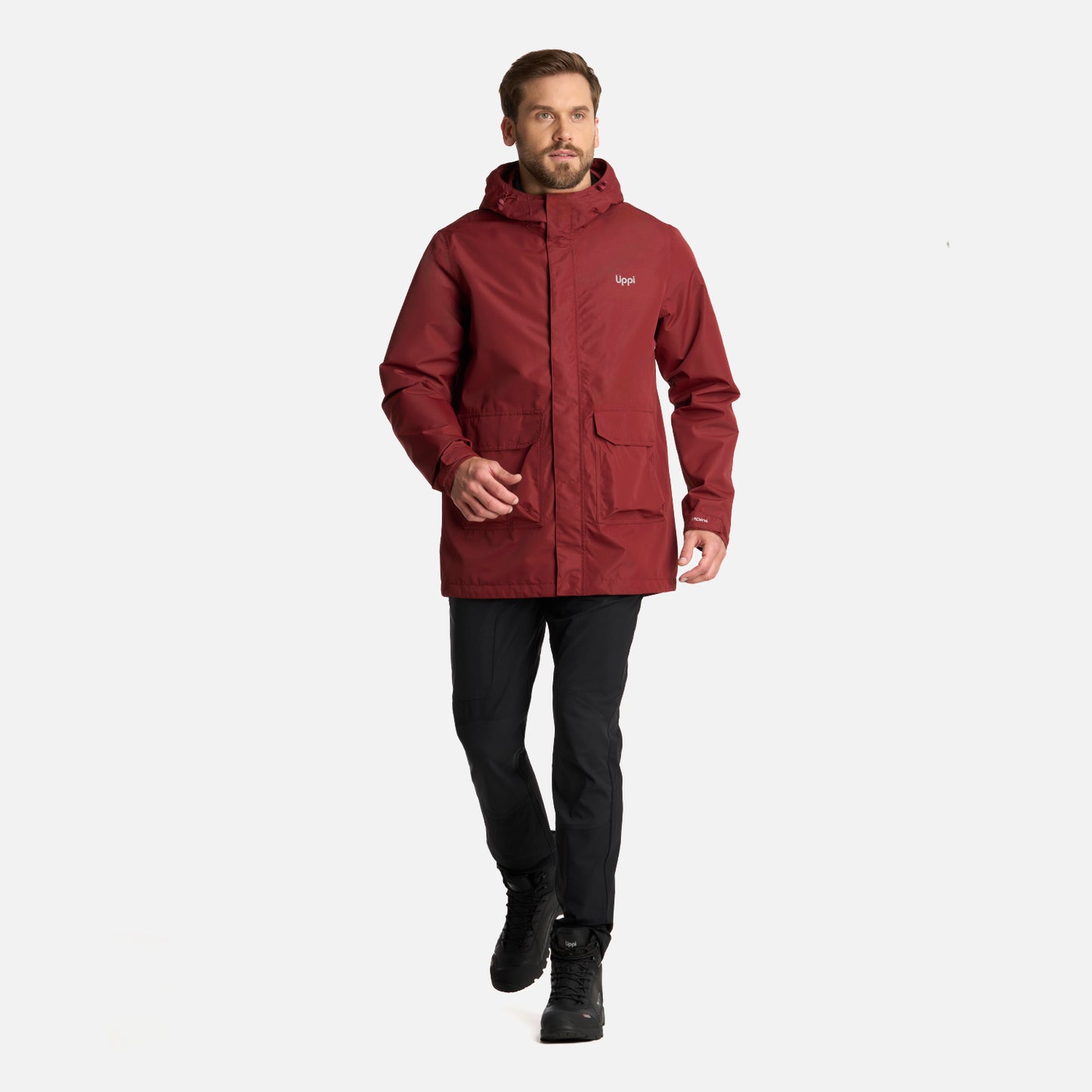 Chaqueta Hombre Tempested B-Dry Jacket Burdeo Lippi