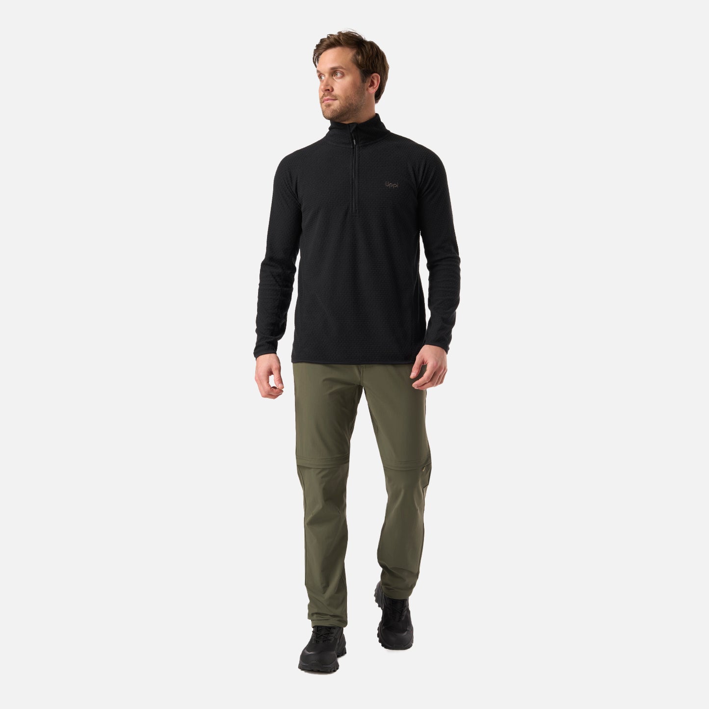Pantalón Hombre Lennox Q-Dry Mix-2 Pants Verde Musgo Lippi