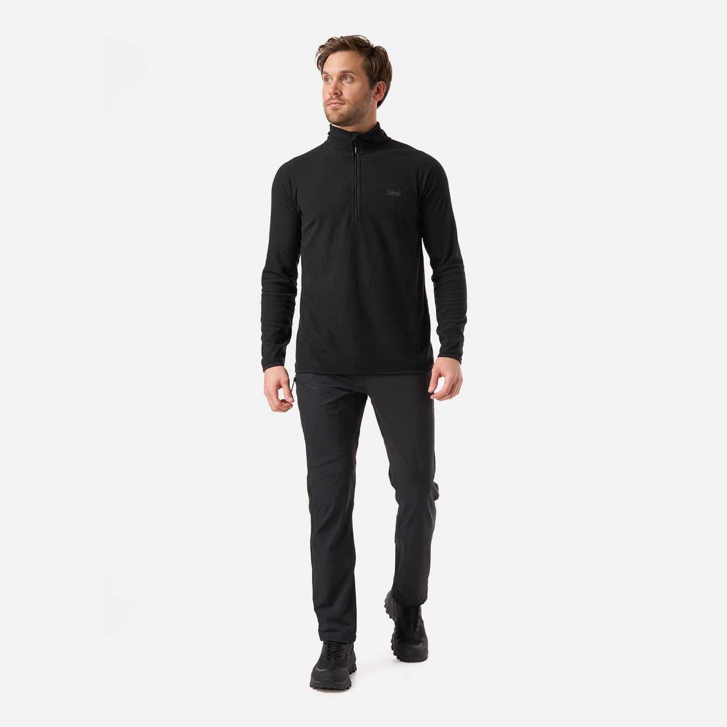Pantalón Hombre Lennox Q-Dry Regular Fit Pants Negro Lippi