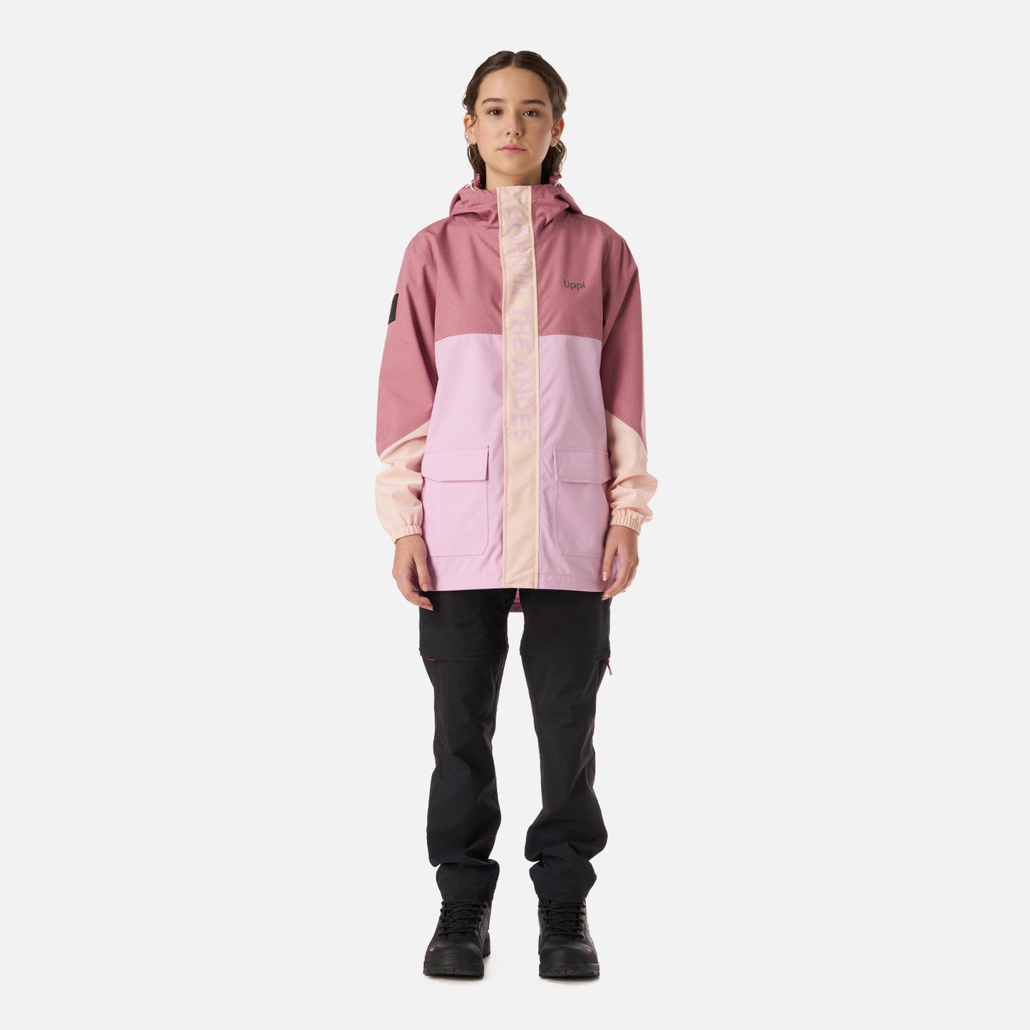 Chaqueta Teen Girl FirePlace B-Dry Jacket Rosa Oscuro Lippi