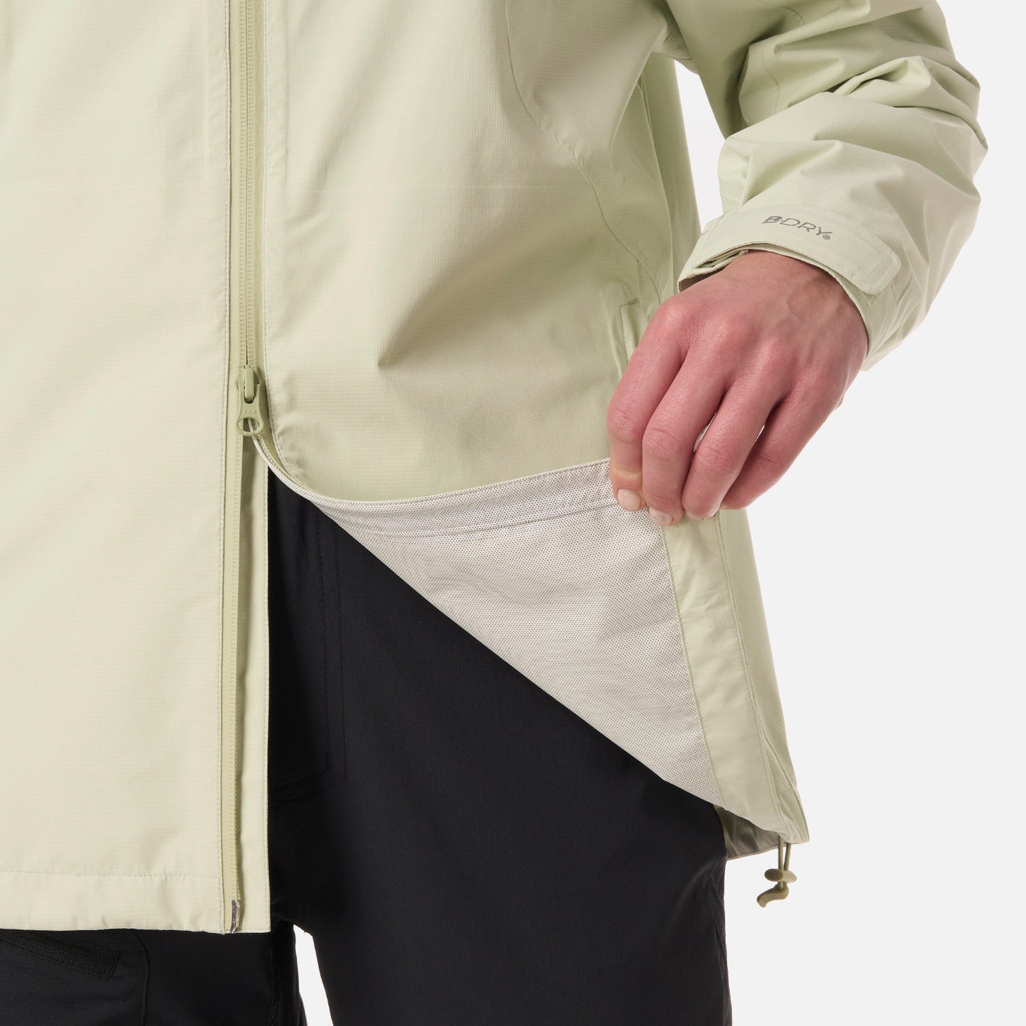 Chaqueta Mujer Shield B-Dry Hoody Jacket Verde Claro Lippi