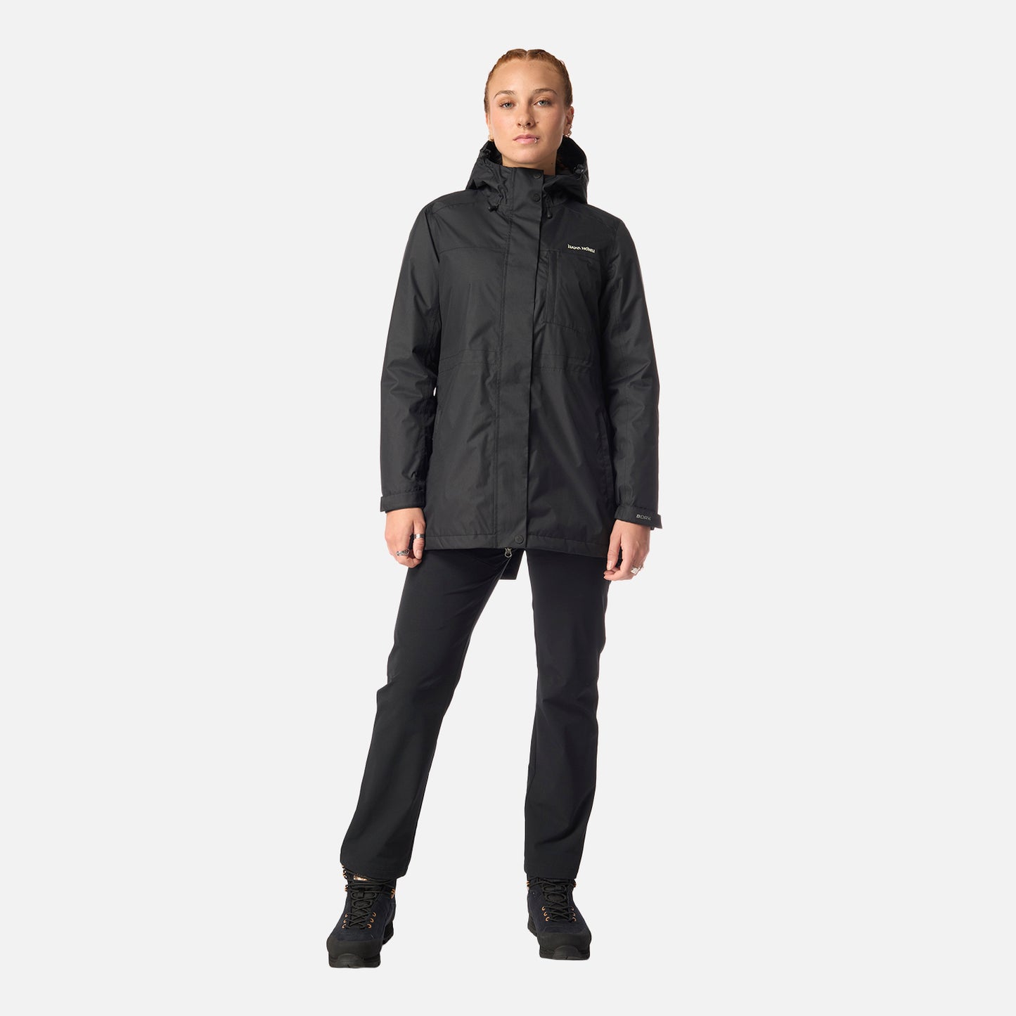 Chaqueta Mujer Terranova Negro Haka Honu