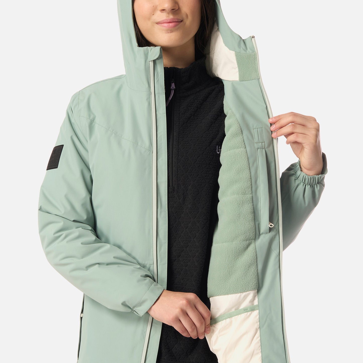Chaqueta Teen Girl Cold Place B-Dry Hoody Jacket Jade Lippi