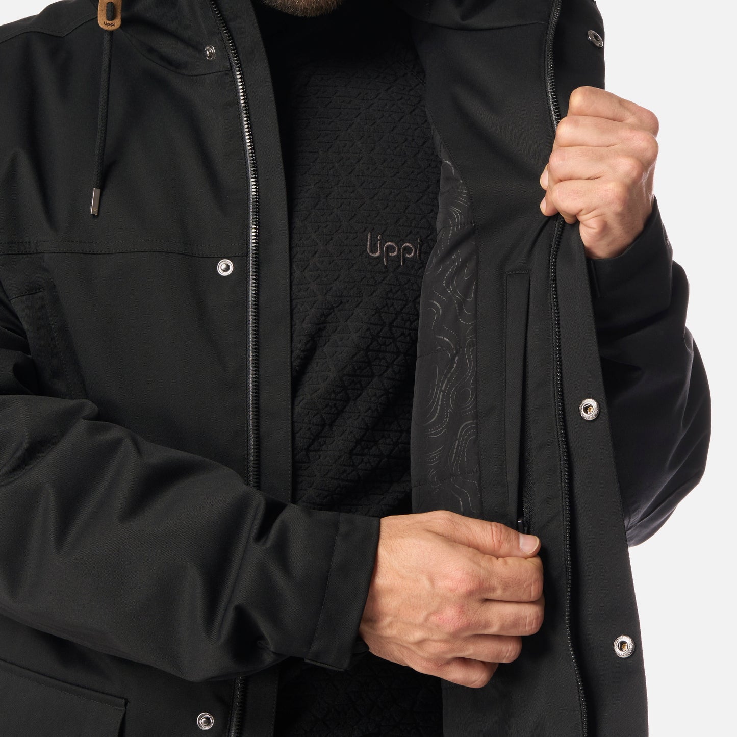 Chaqueta Hombre DayBreak B-Dry Jacket Negro Lippi