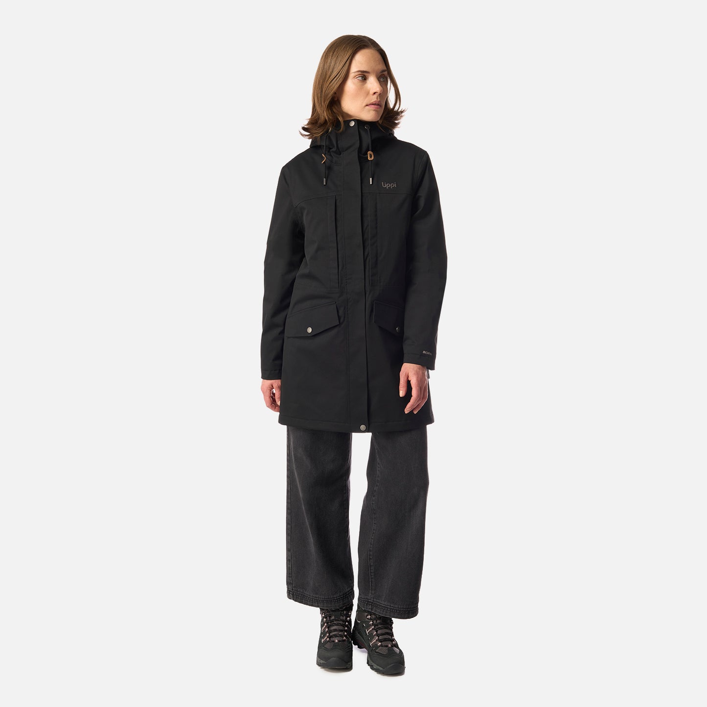 Chaqueta Mujer DayBreak B-Dry Jacket Negro Lippi