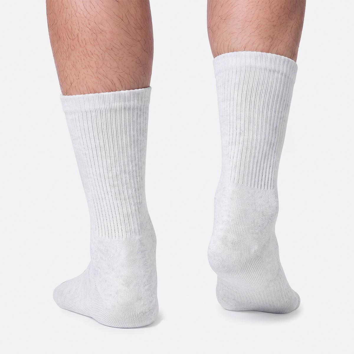 Calcetines Unisex Las Tres Puntas Pack Medio Blanco / Negro / Gris Haka Honu