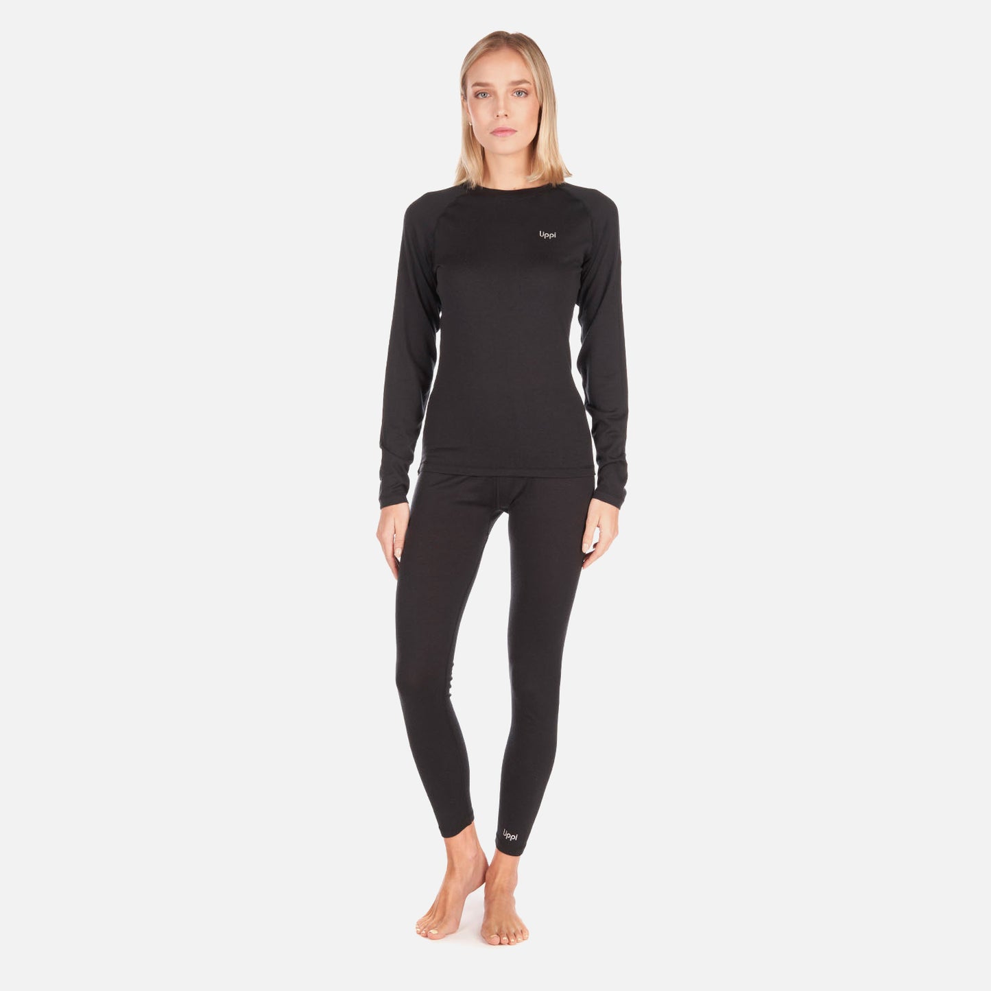 Primera Capa Mujer Skintec Merino Bottom Negro Lippi