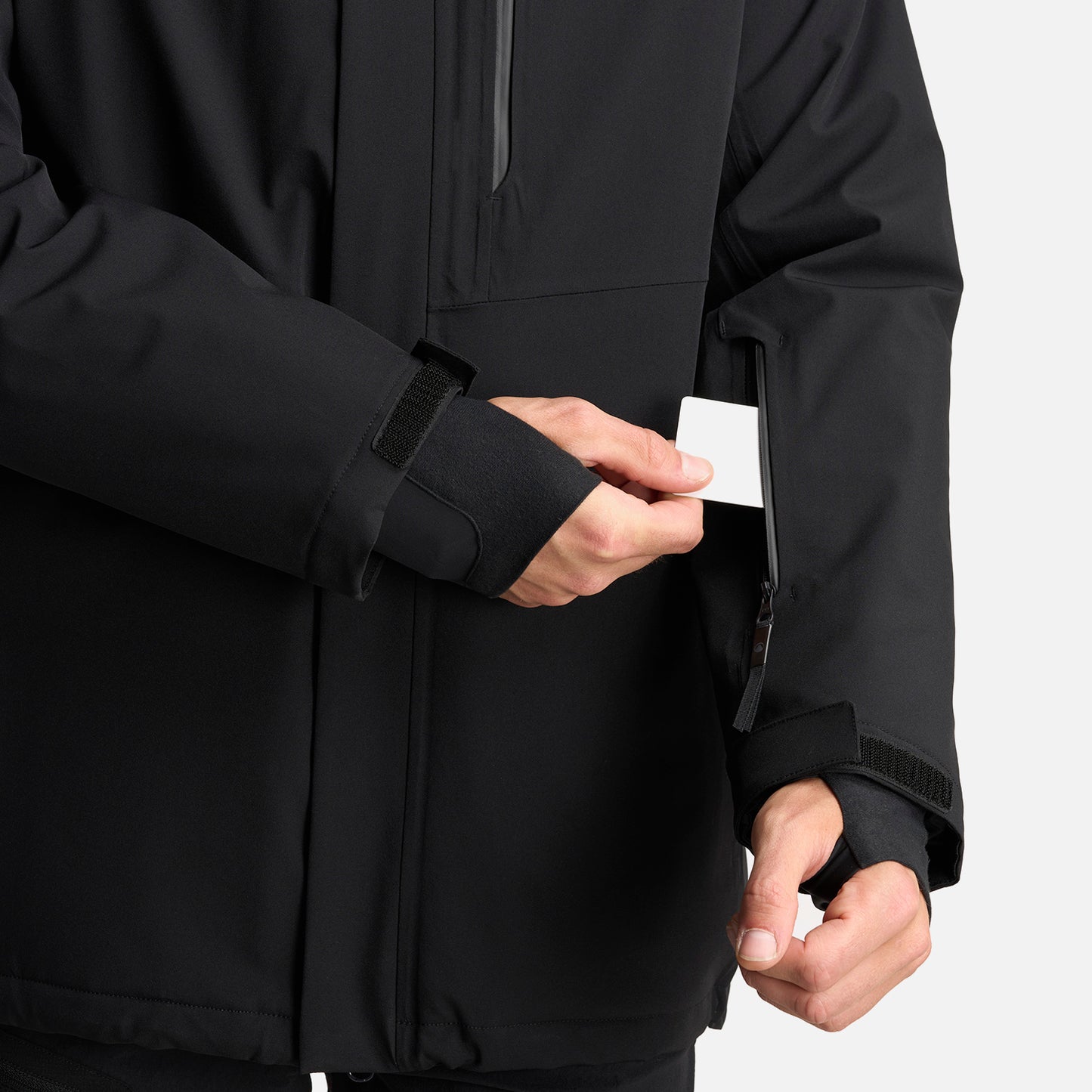 Chaqueta Hombre Andes B-Dry Hoody Jacket Negro Lippi