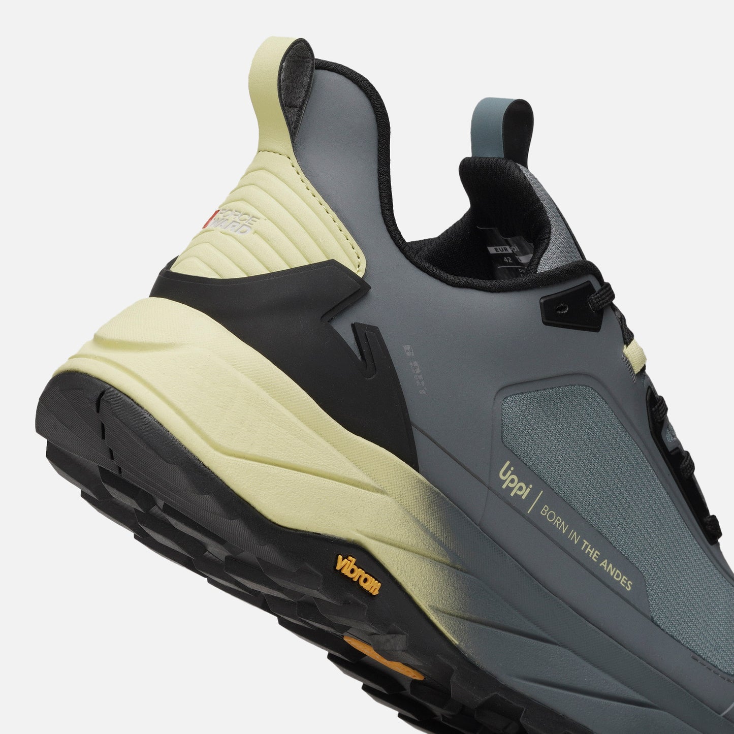 Zapatilla Hombre Kronos Acero / Amarillo Lippi