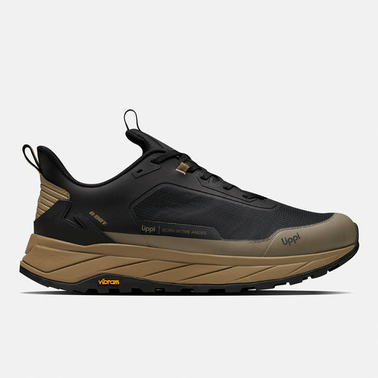 Zapatilla Hombre Kronos Negro / Taupe Lippi