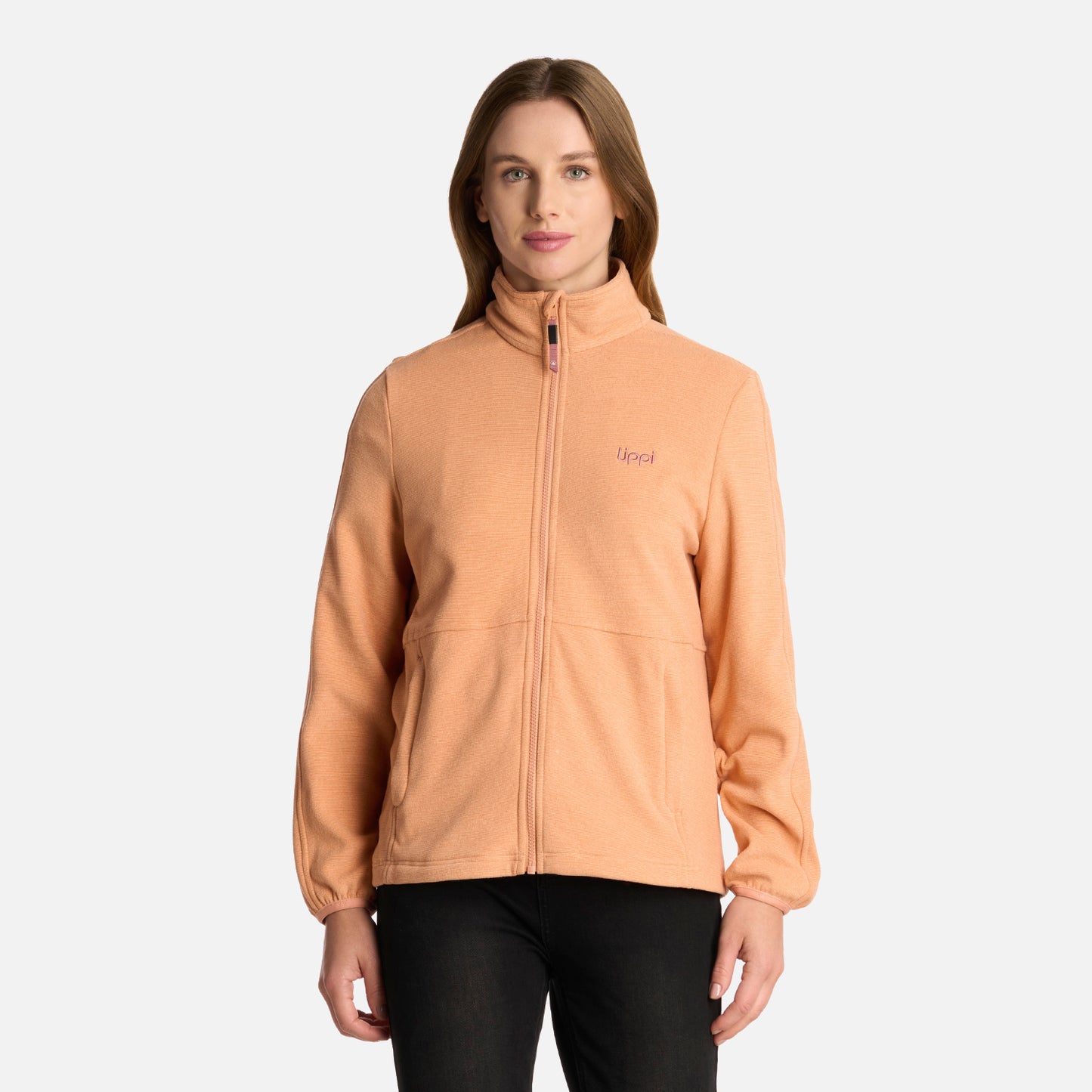 Chaqueta Mujer Lake Fusion 3 B-Dry Jacket Rosa Oscuro Lippi