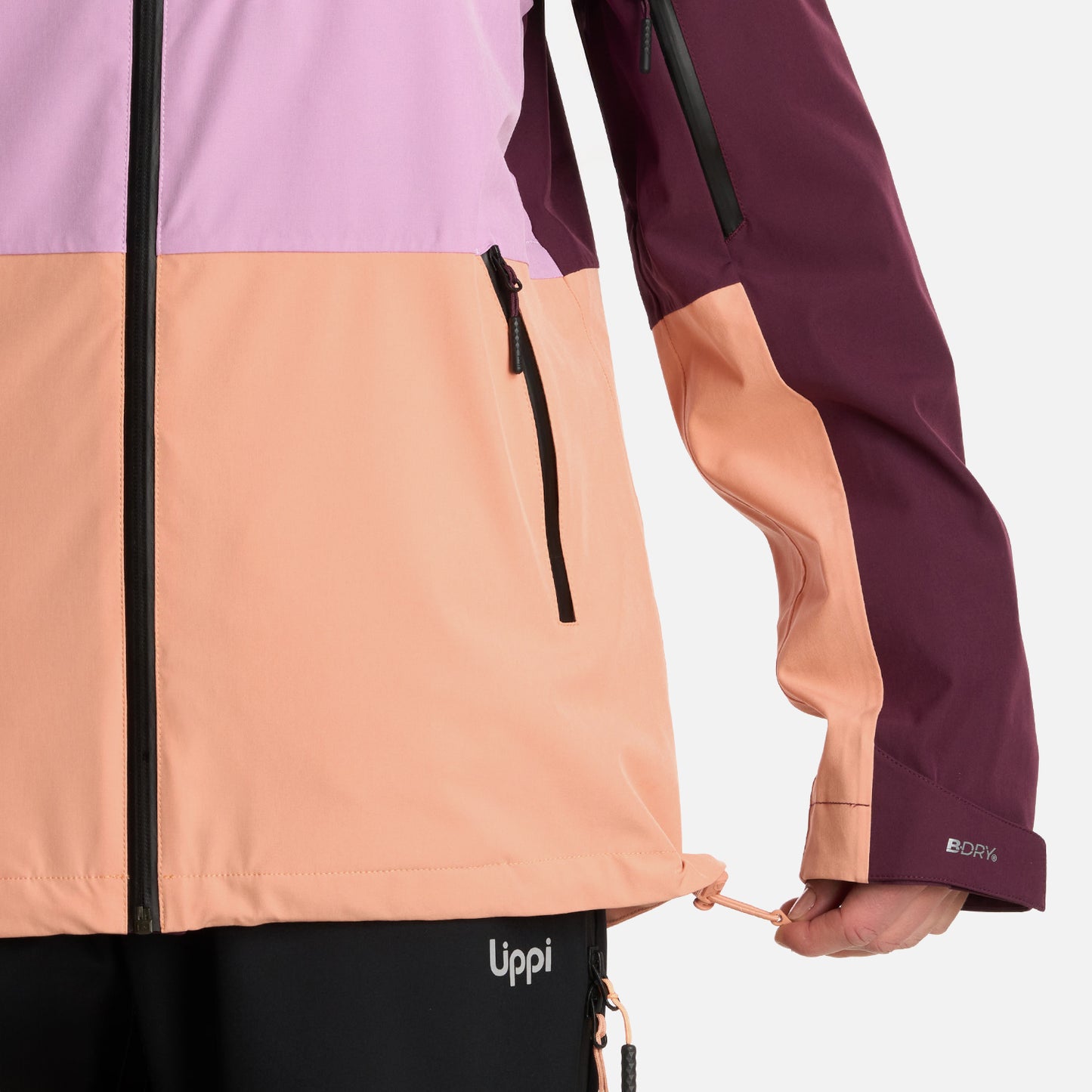 Chaqueta Mujer Sierra Nevada B-Dry Light Hoody Jacket Vino Lippi