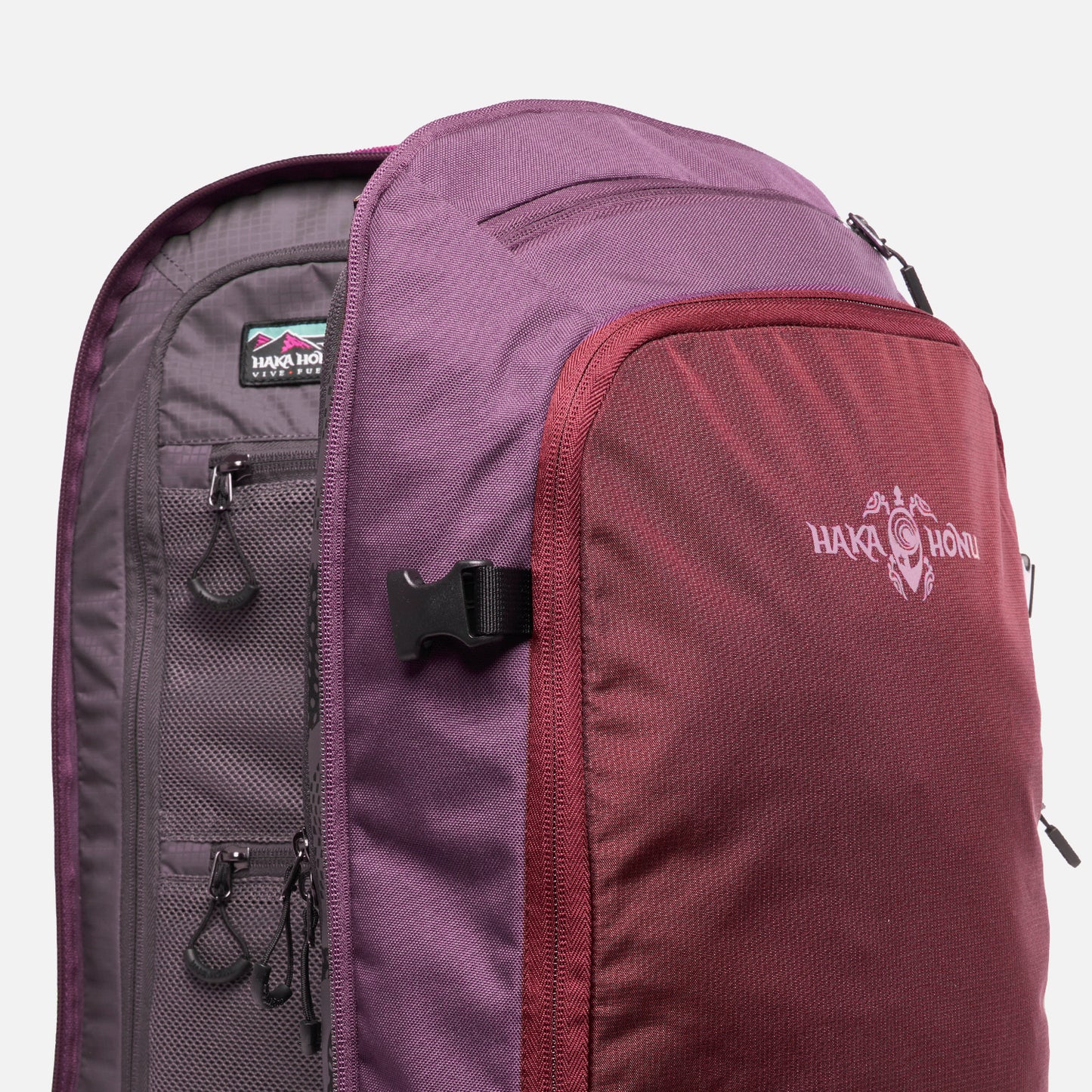 Mochila Viajera 35L Morado Haka Honu