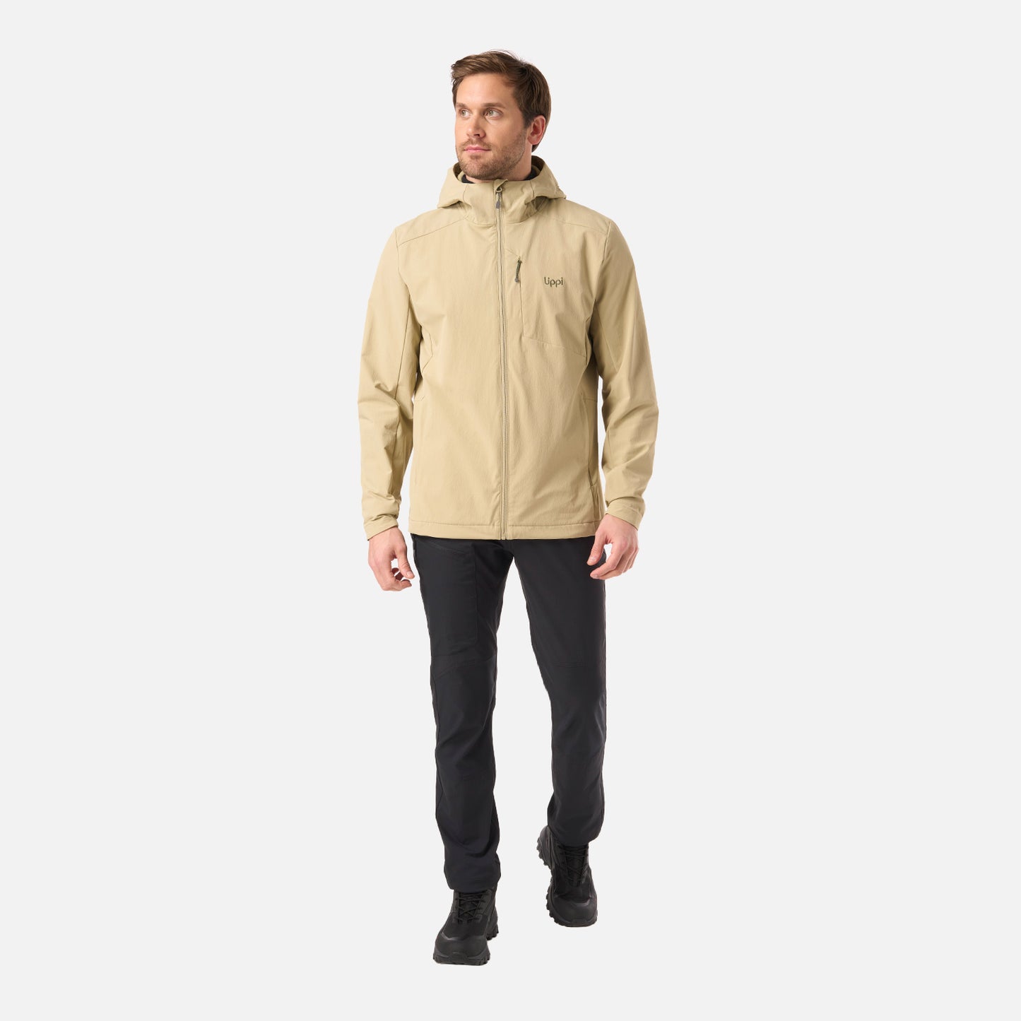Chaqueta Hombre Wind-Trek Softshell Jacket Verde Oliva Lippi