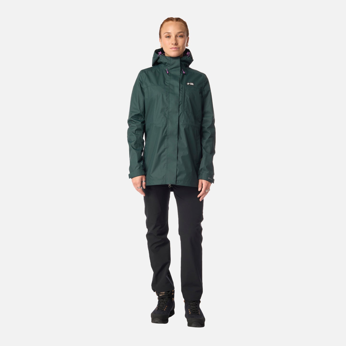 Chaqueta Mujer Kauai Verde Bosque Haka Honu