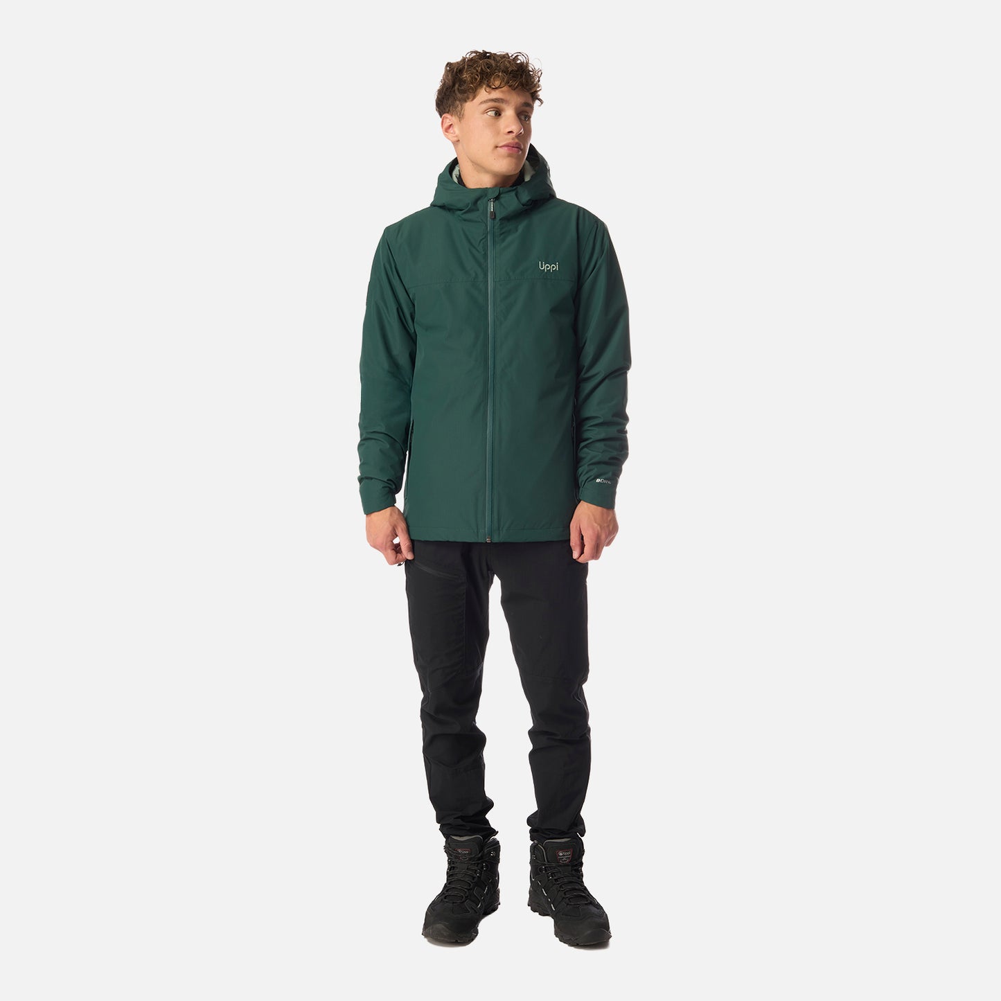 Chaqueta Teen Boy Cold Place B-Dry Hoody Jacket Petroleo Lippi