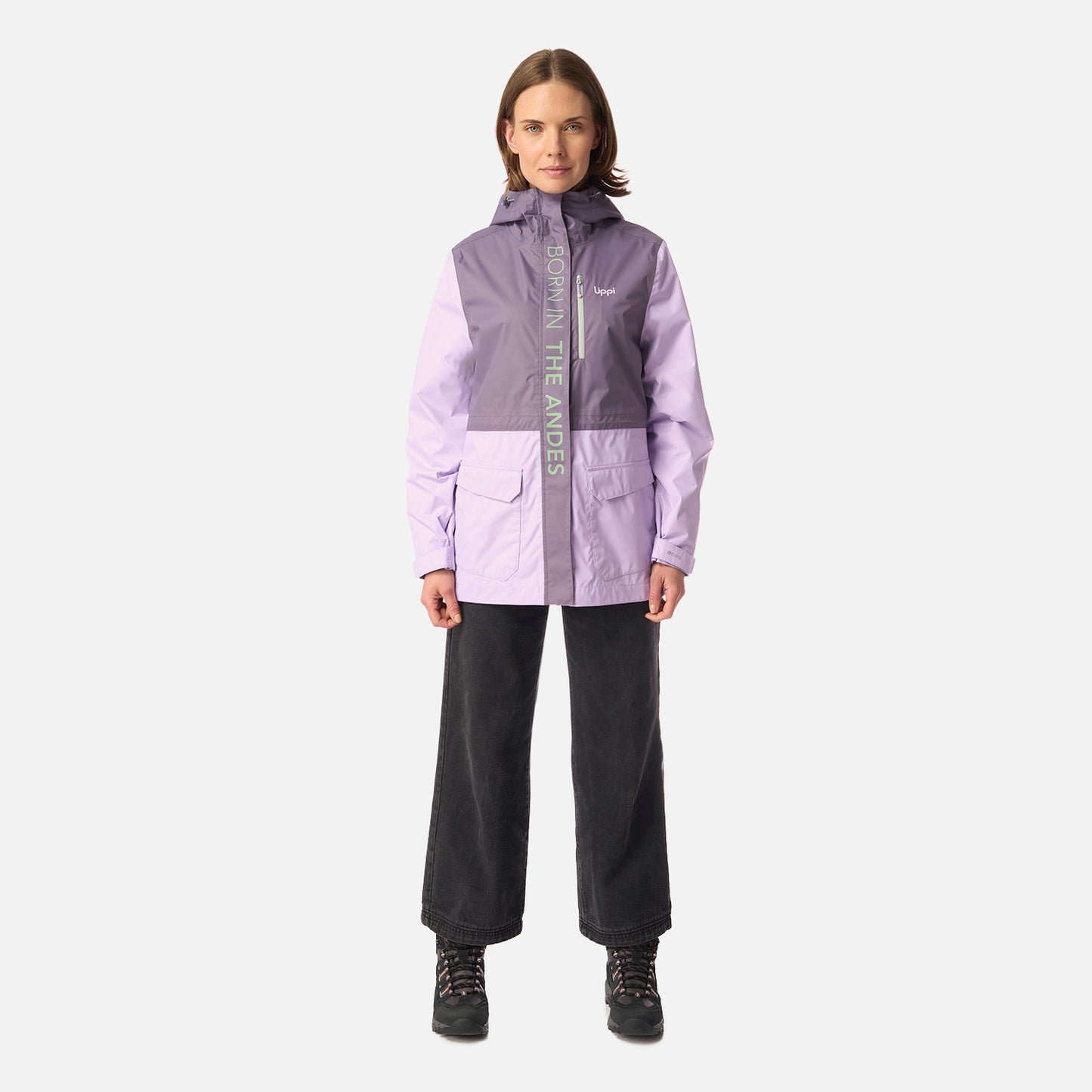 Chaqueta Mujer Streetwise B-Dry Hoody Jacket Violeta Lippi