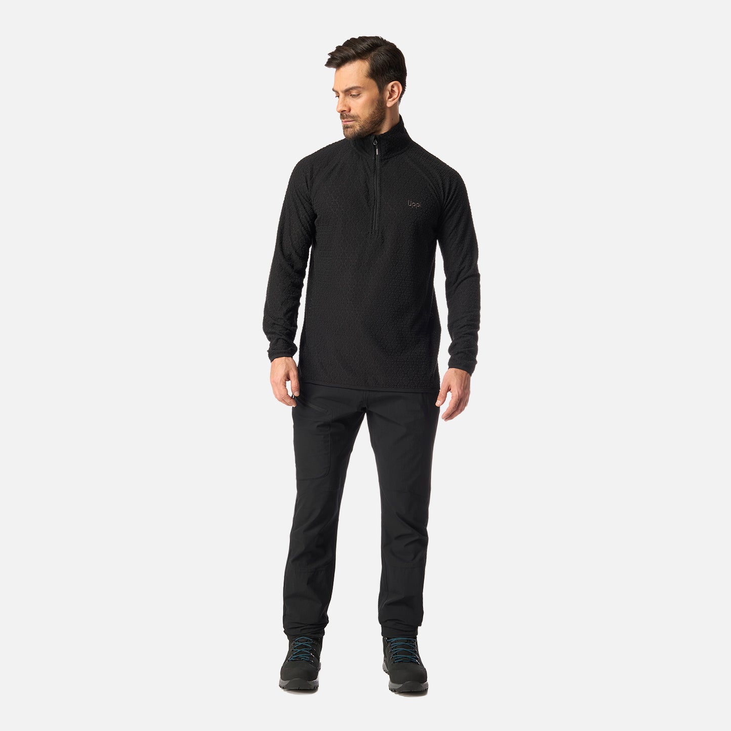Pantalón Hombre Lennox Q-Dry Regular Fit Pants Negro Lippi