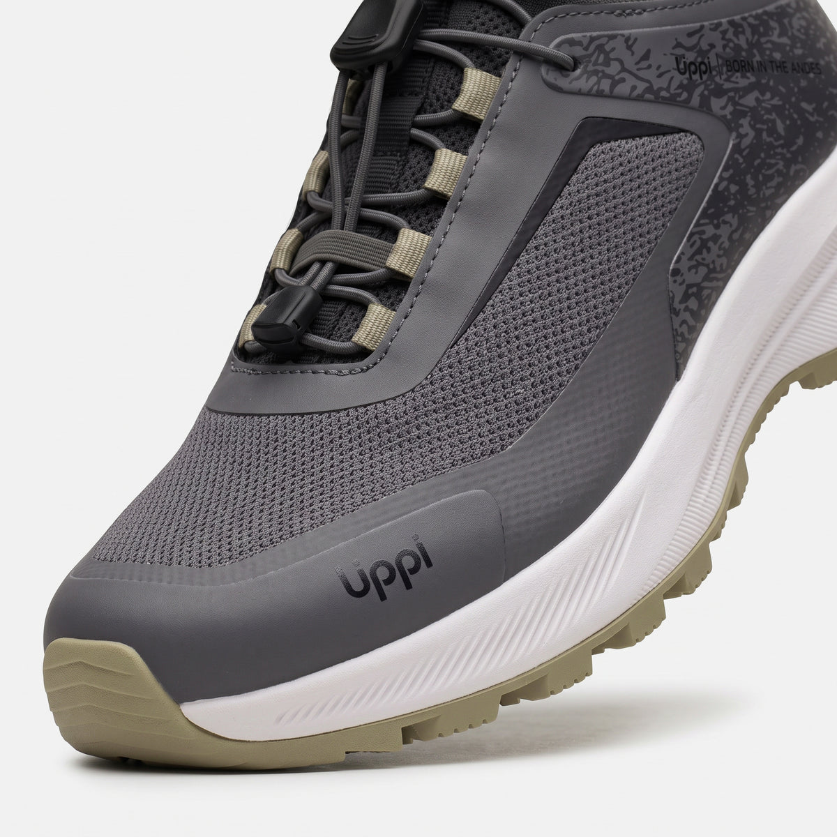 Zapatilla Hombre Light Knit Gris Lippi