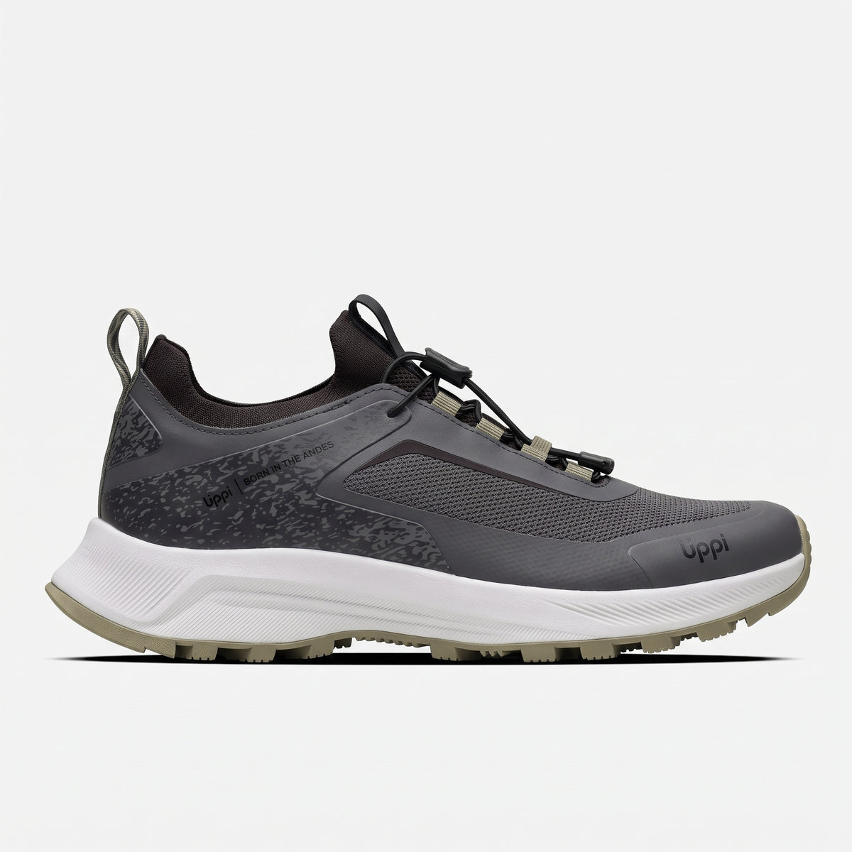 Zapatilla Hombre Light Knit Gris Lippi
