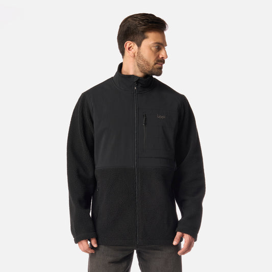 Chaqueta Hombre Glaciar Sherpa-Pro Jacket Negro Lippi