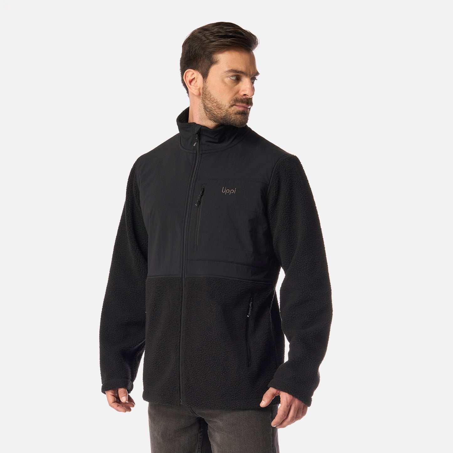 Chaqueta Hombre Glaciar Sherpa-Pro Jacket Negro Lippi