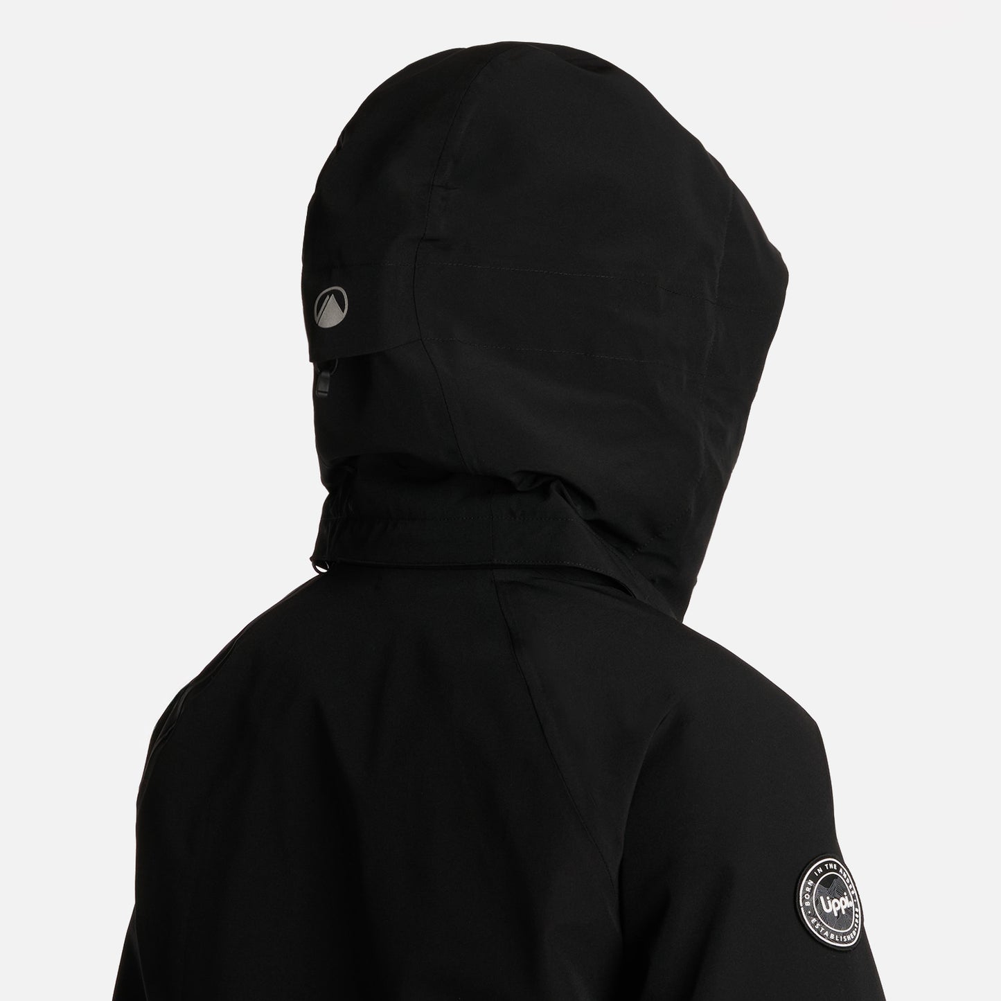 Chaqueta Mujer Andes B-Dry Hoody Jacket Negro Lippi