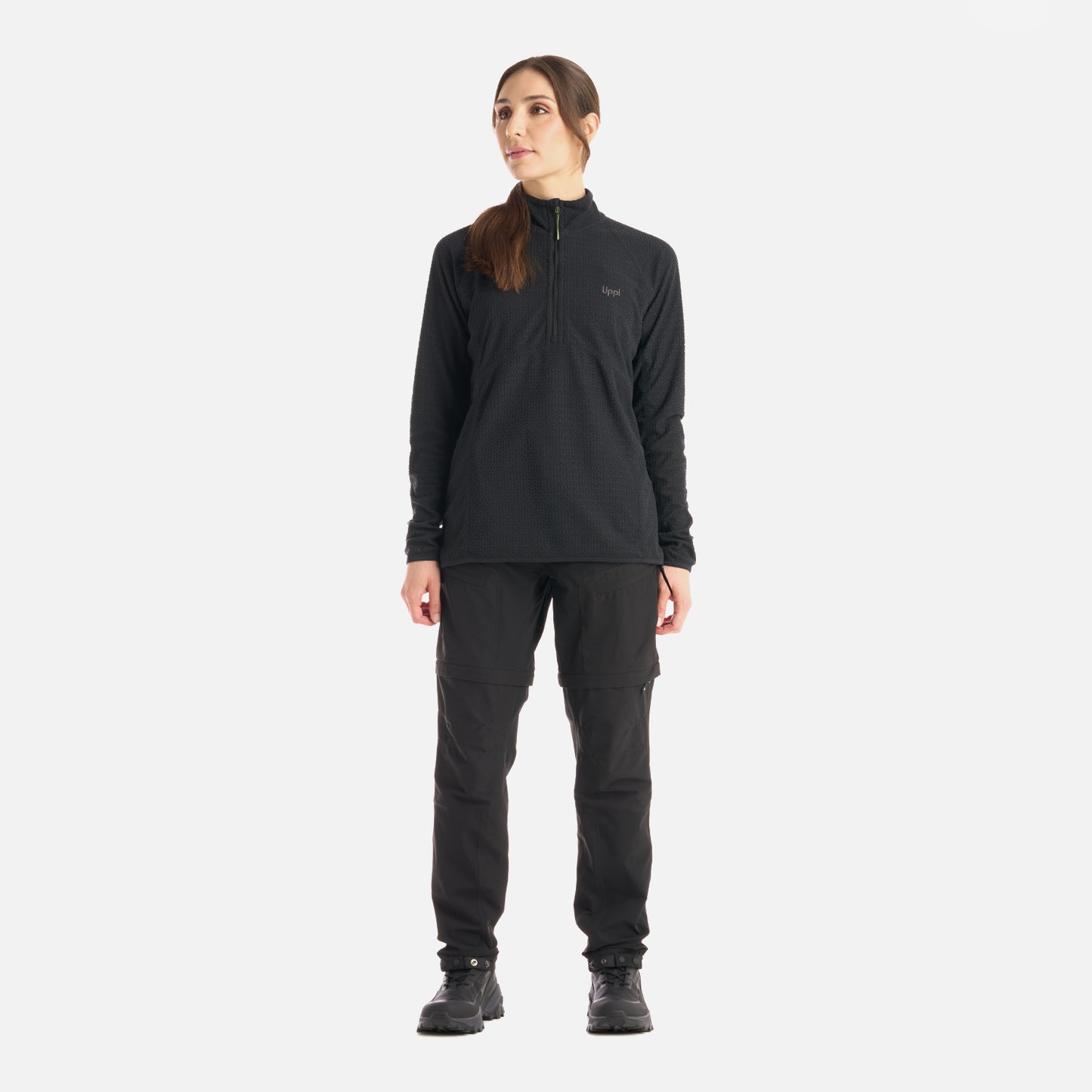 Pantalón Mujer Wollaston Mix-2 Pants Negro Lippi