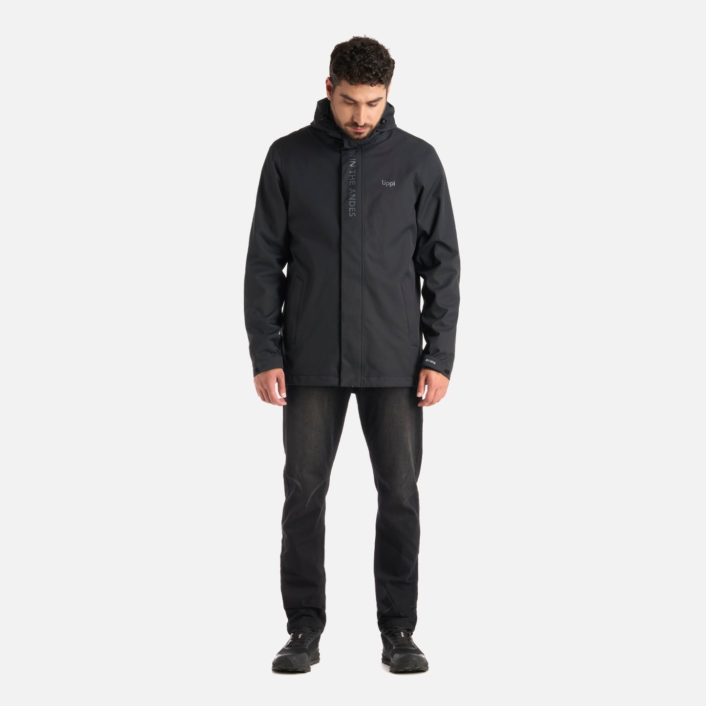 Chaqueta Hombre Nexus Fusion-3 B-Dry Jacket Negro Lippi