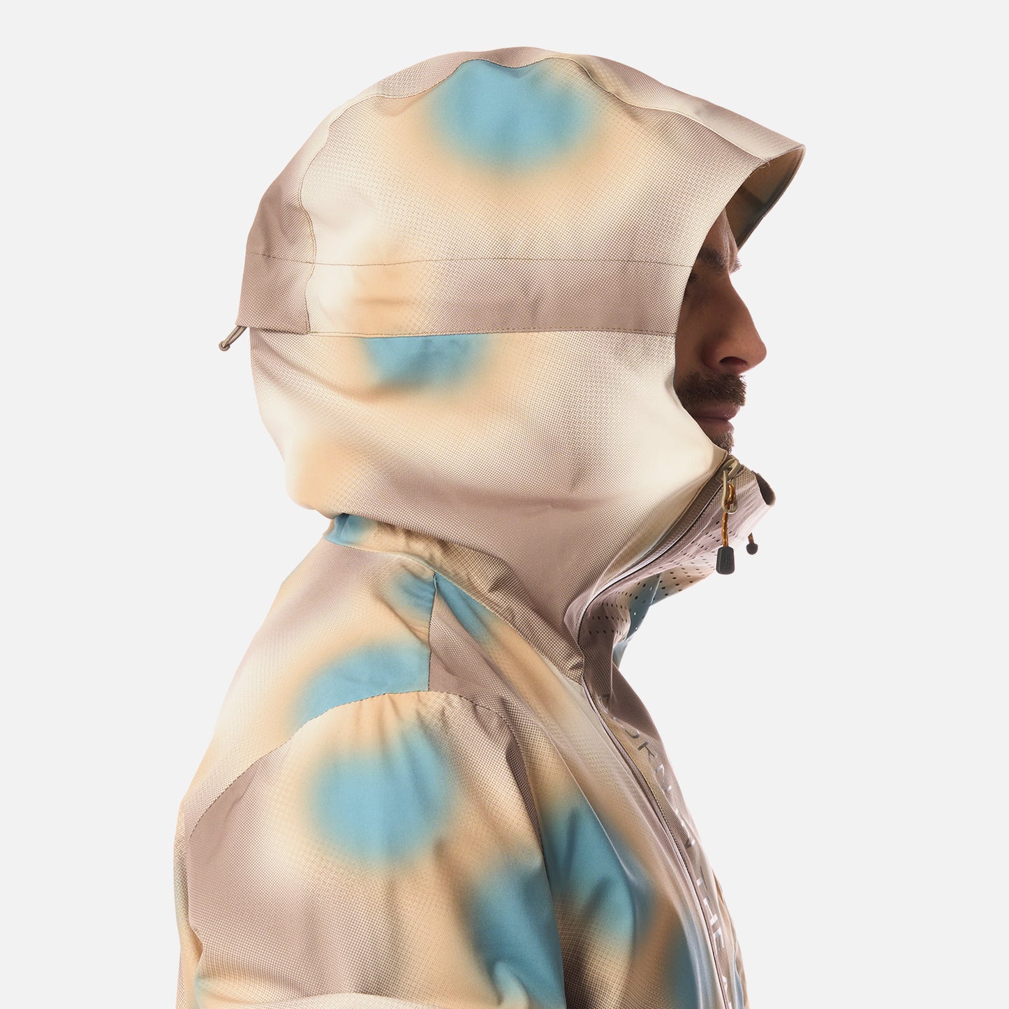 Chaqueta Hombre SkiVenture B-Dry Hoody Jacket Print Cafe Lippi
