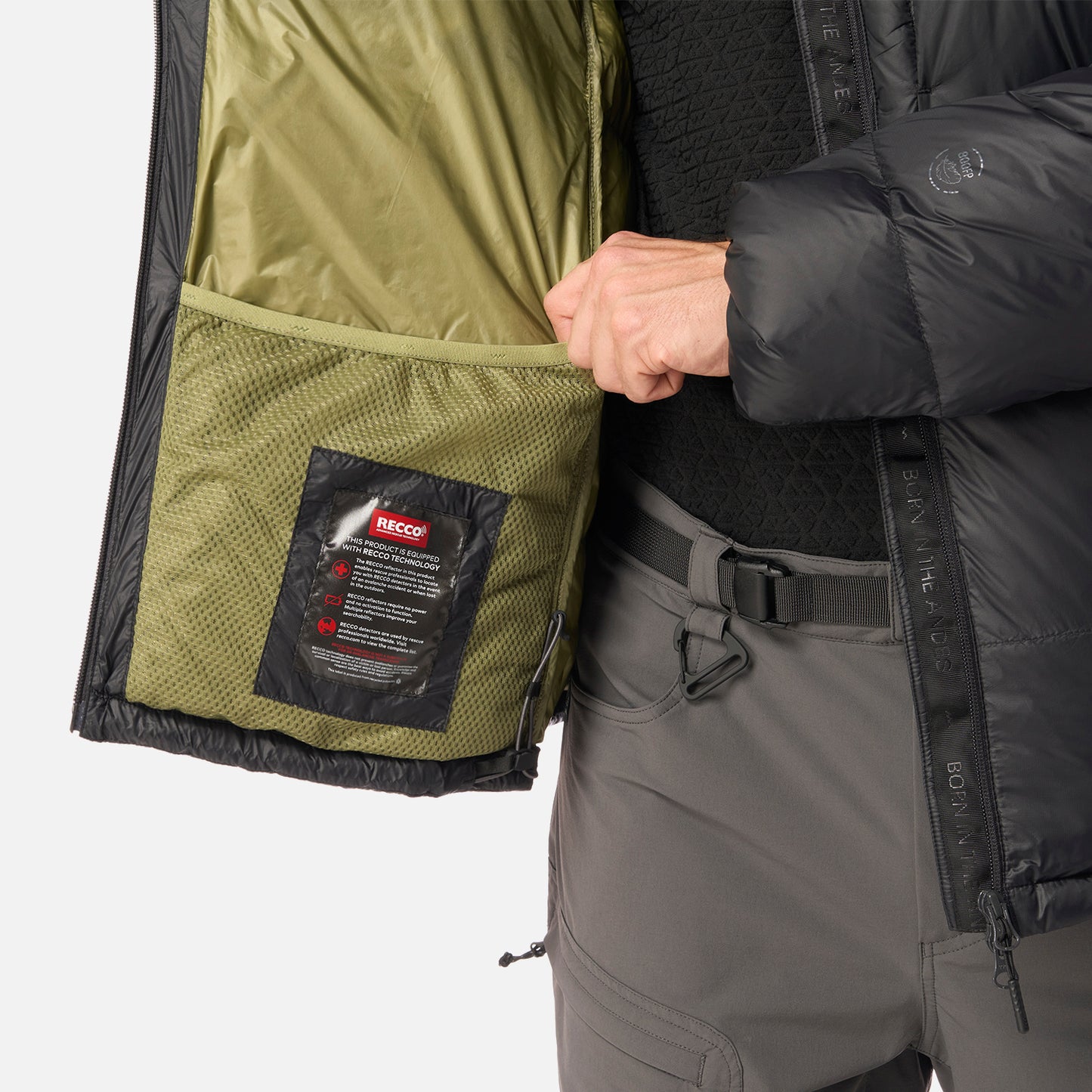 Chaqueta Hombre Reichert Down Hoody Jacket Negro  Lippi