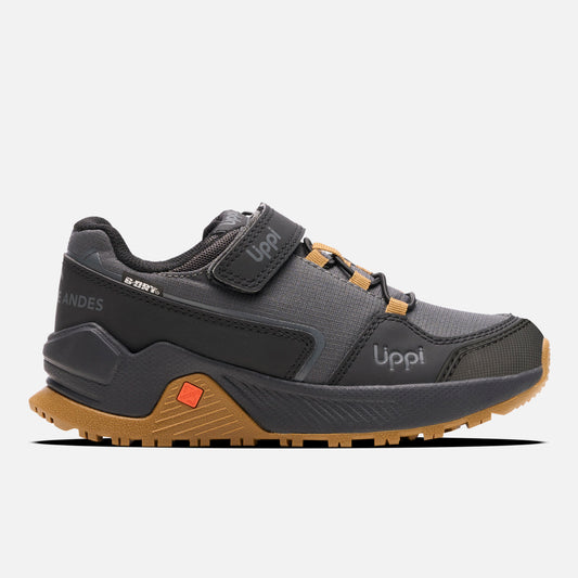 Zapatilla Niño Motion Low Kids Negro Lippi
