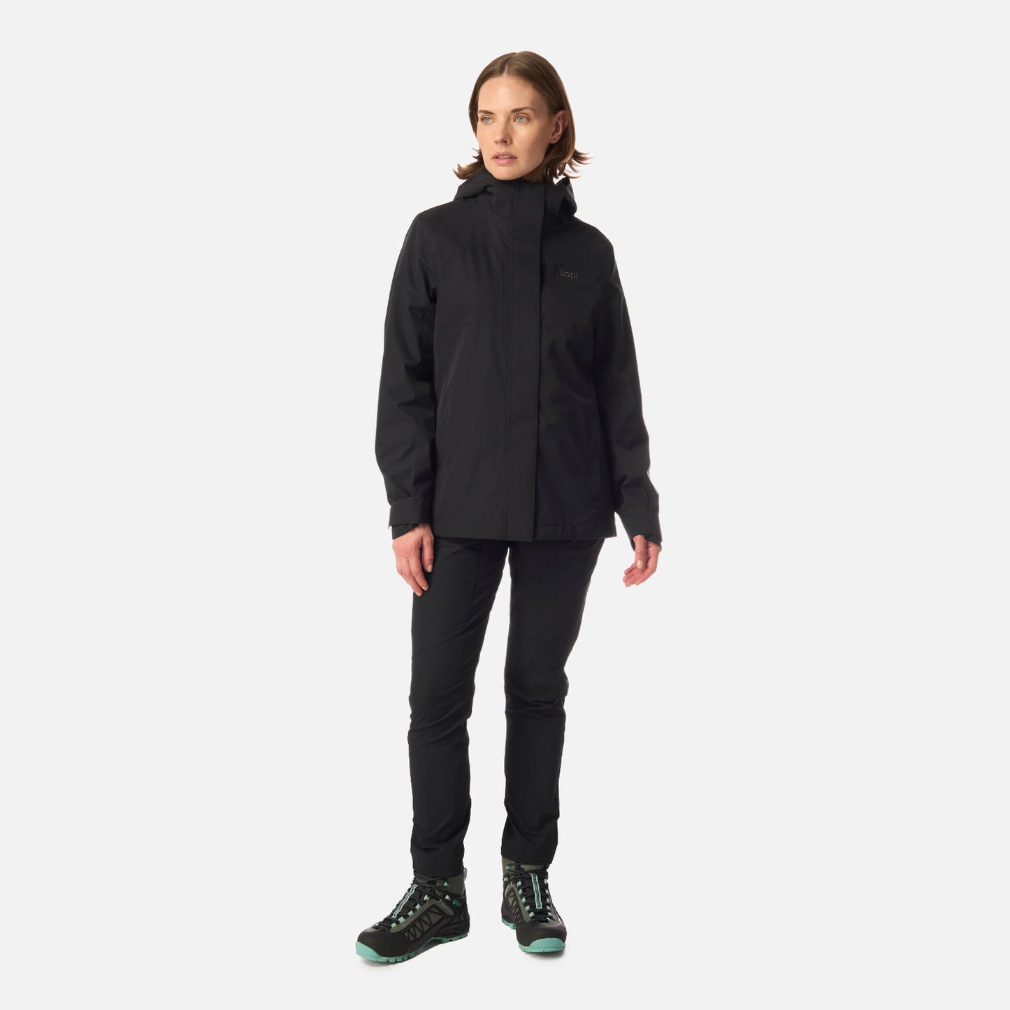 Chaqueta Mujer Tres Cruces Fusion-3 Hoody Jacket Negro Lippi