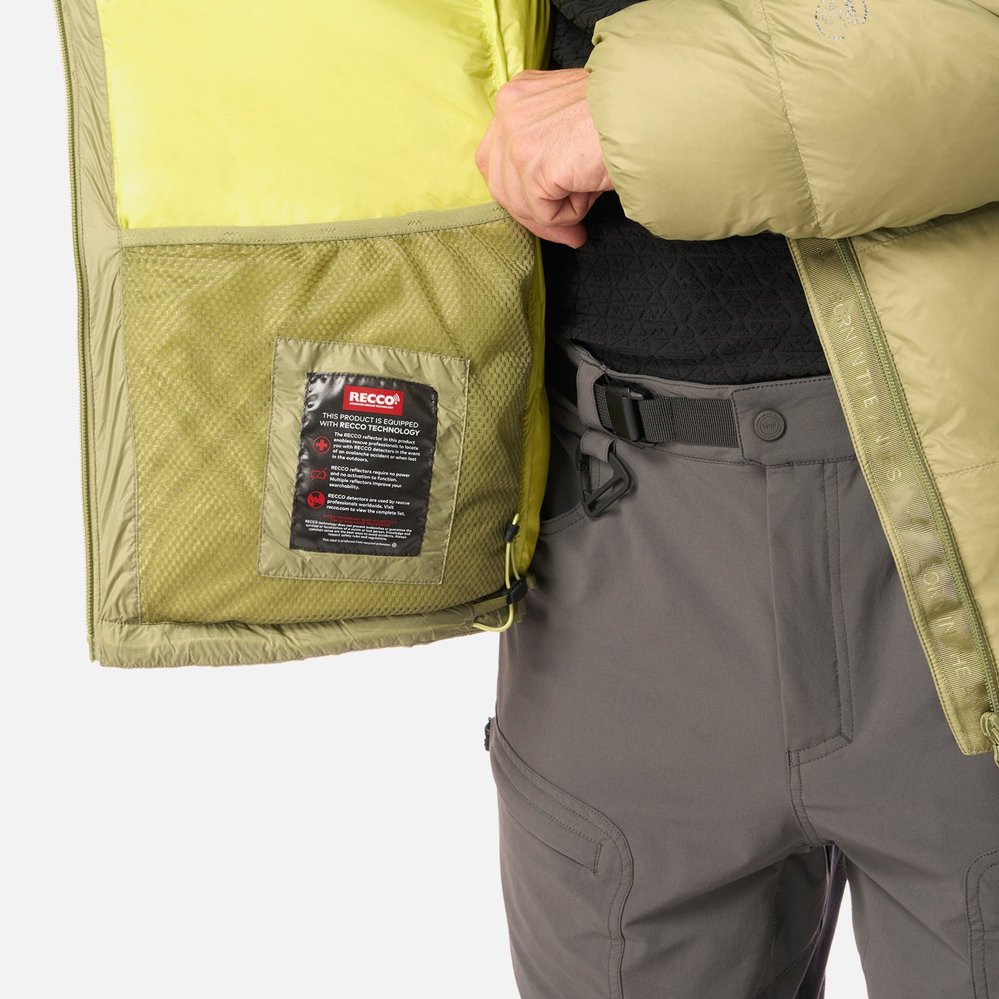 Chaqueta Hombre Reichert Down Hoody Jacket Verde Lippi