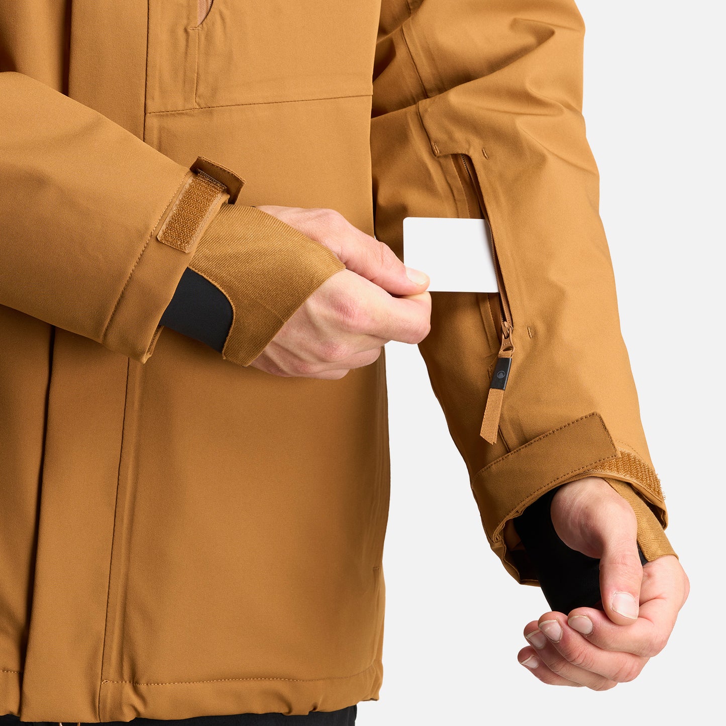 Chaqueta Hombre Andes B-Dry Hoody Jacket Cafe Claro Lippi