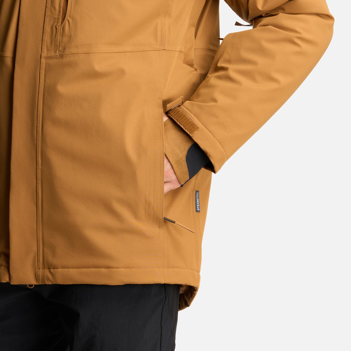 Chaqueta Hombre Andes B-Dry Hoody Jacket Cafe Claro Lippi