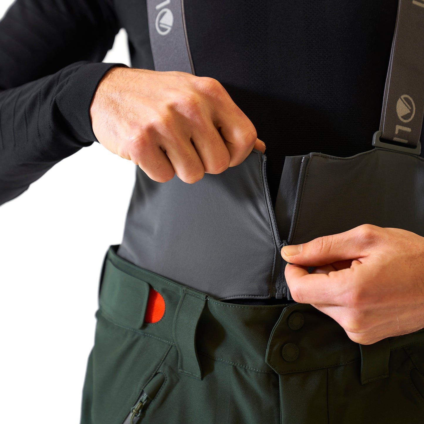 Pantalon Hombre Snow Raptor B-Dry Pants Verde Oscuro Lippi