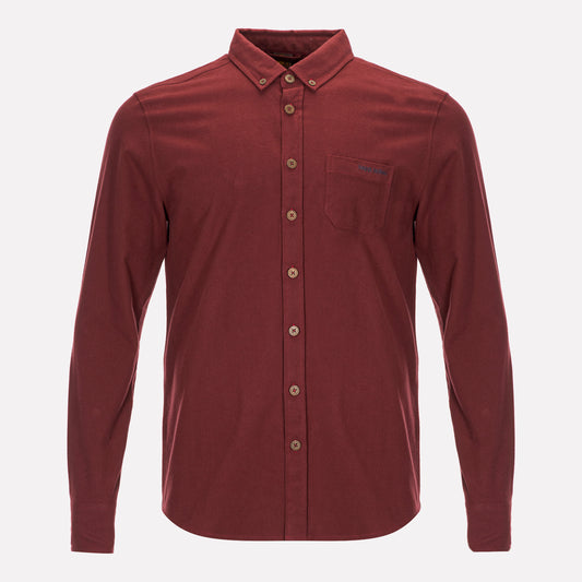 Camisa Hombre Clásica Burdeo Haka Honu