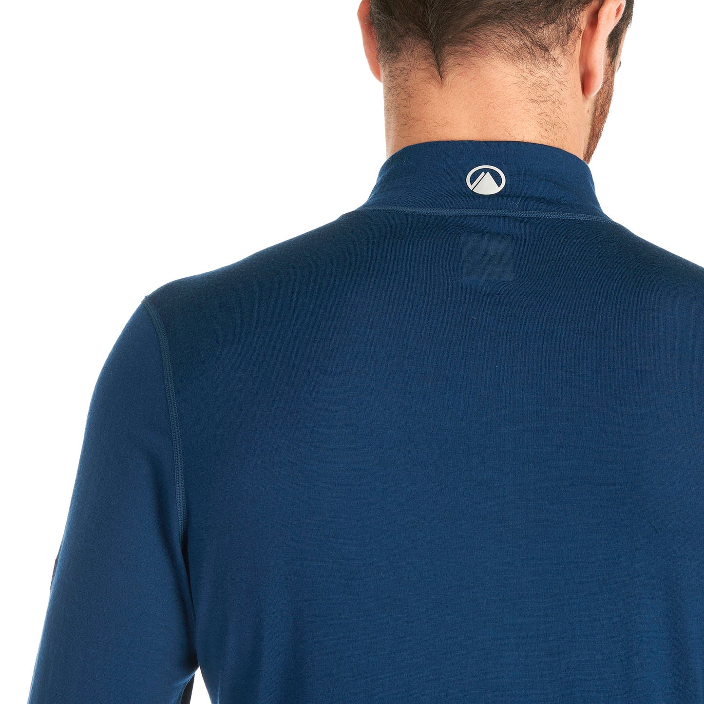 Primera Capa Hombre Skintec 3000 1/4 Zip Top Azul Oscuro Lippi