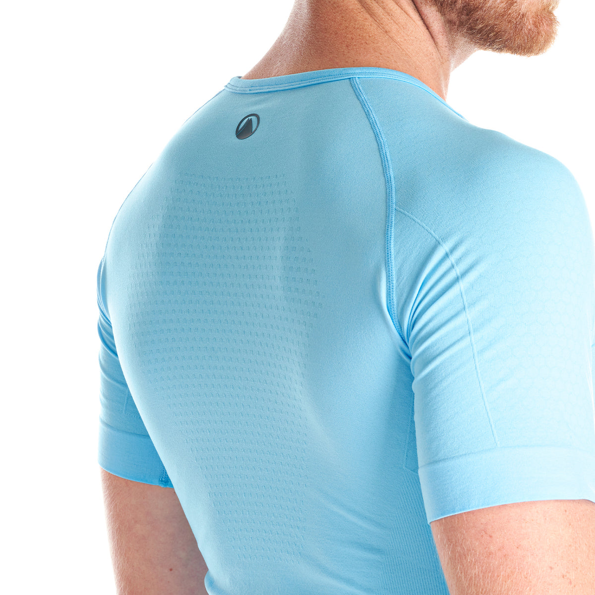 Primera Capa Hombre Skintec 1000 Seamless Short Sleeve Calipso Lippi