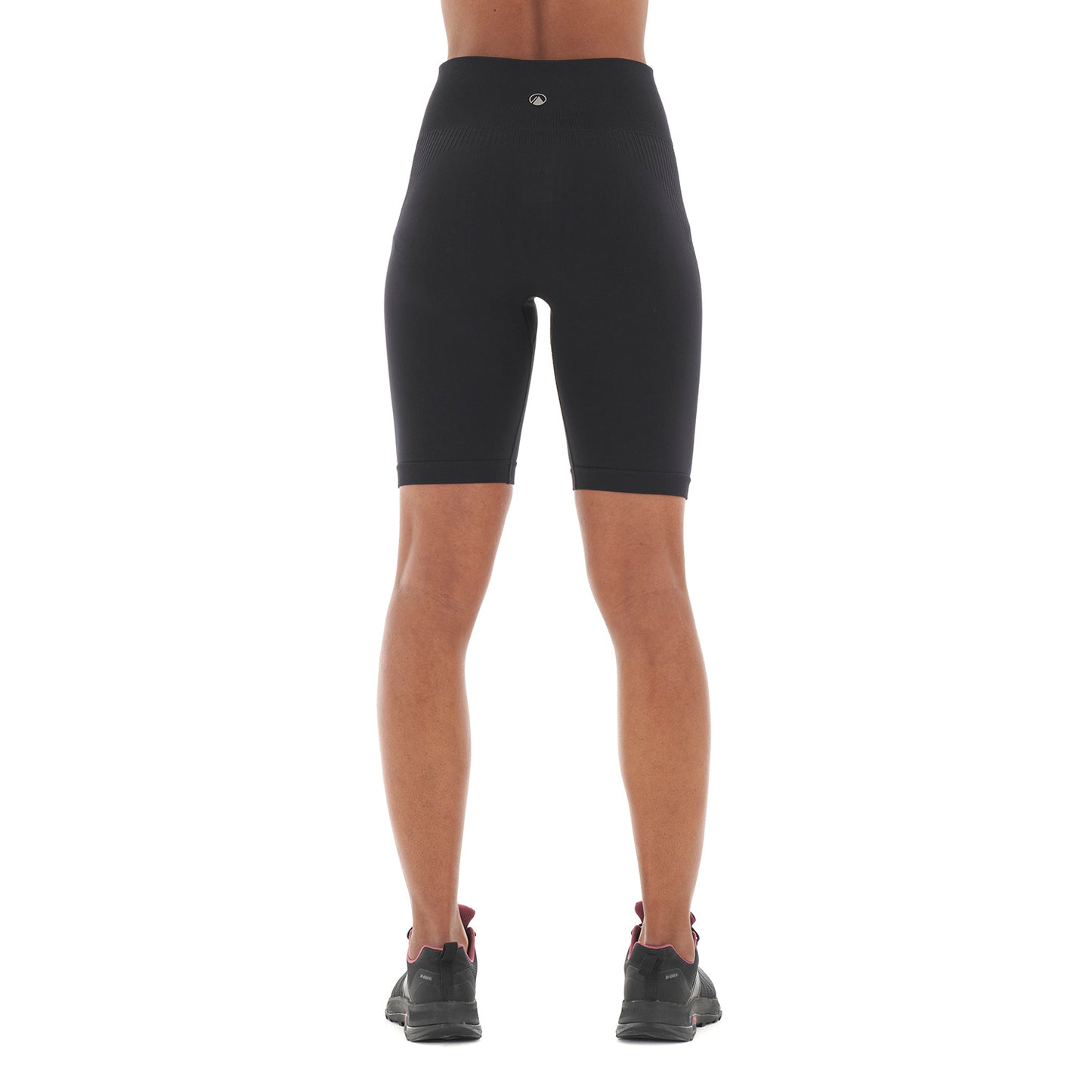 Calza Mujer In-Motion Seamless Short Leggings Negro Lippi