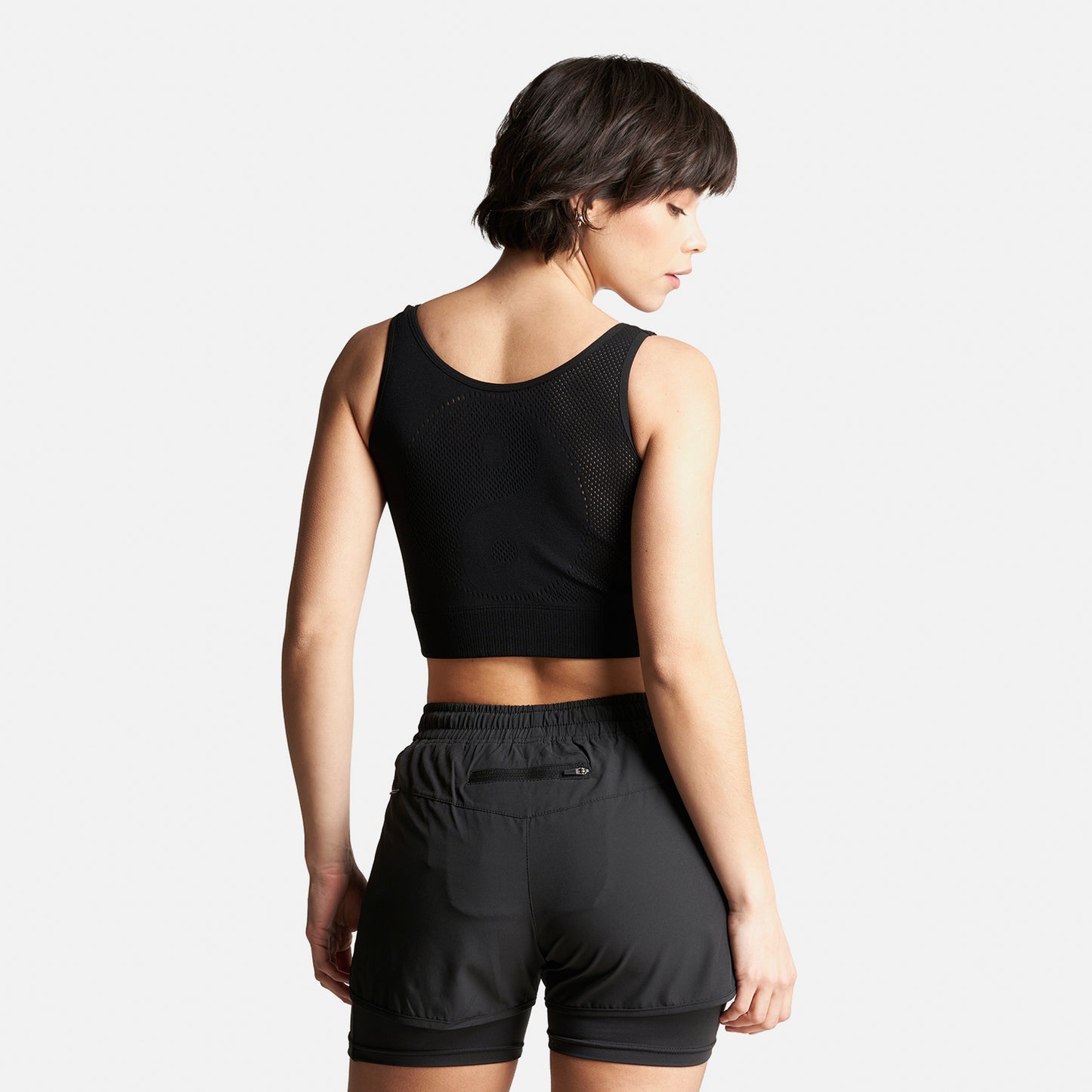 Peto Mujer Ying Yang Negro Haka Honu